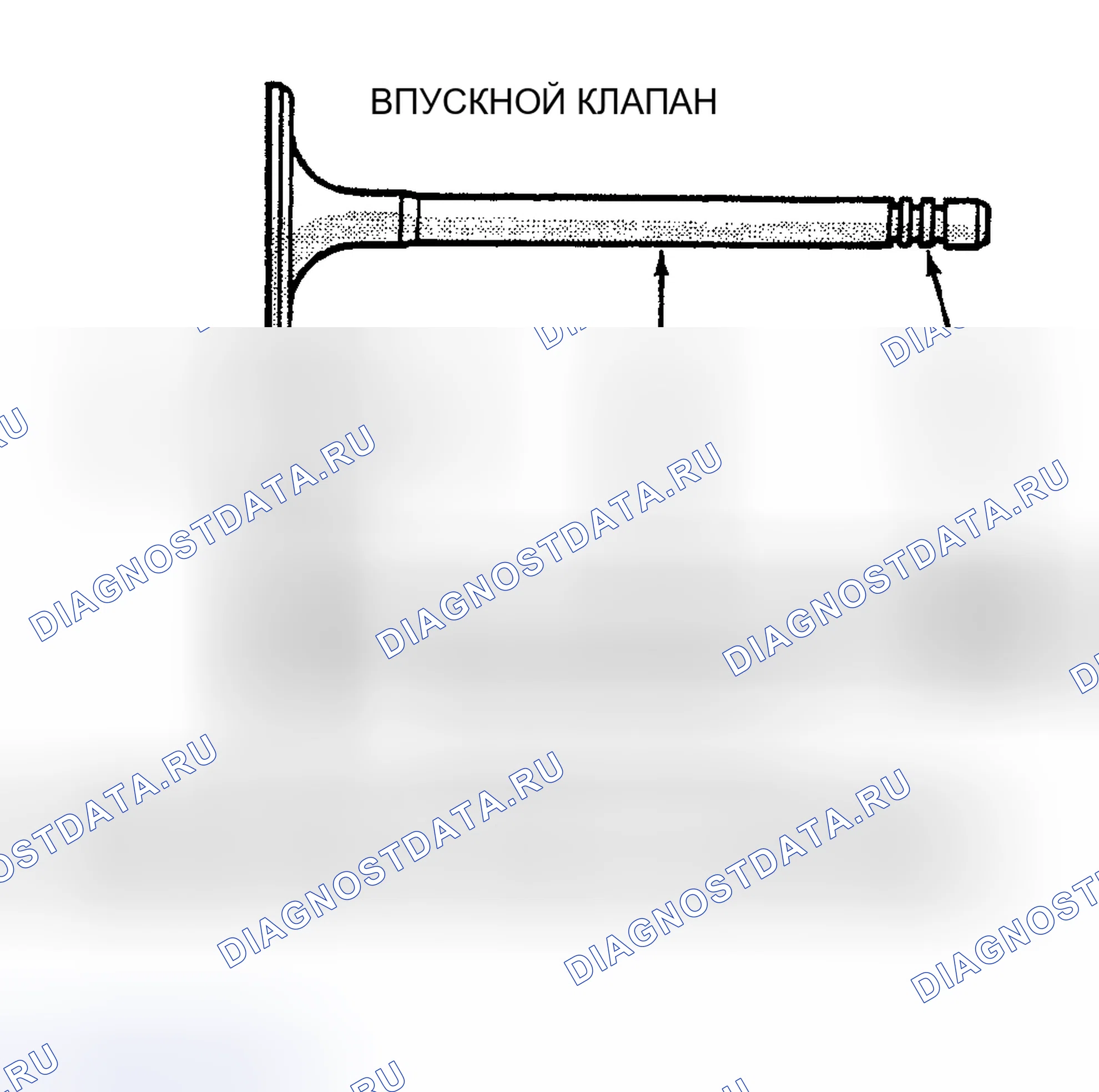 Рис. 758: КЛАПАНЫ. Dodge Stratus II рестайлинг
