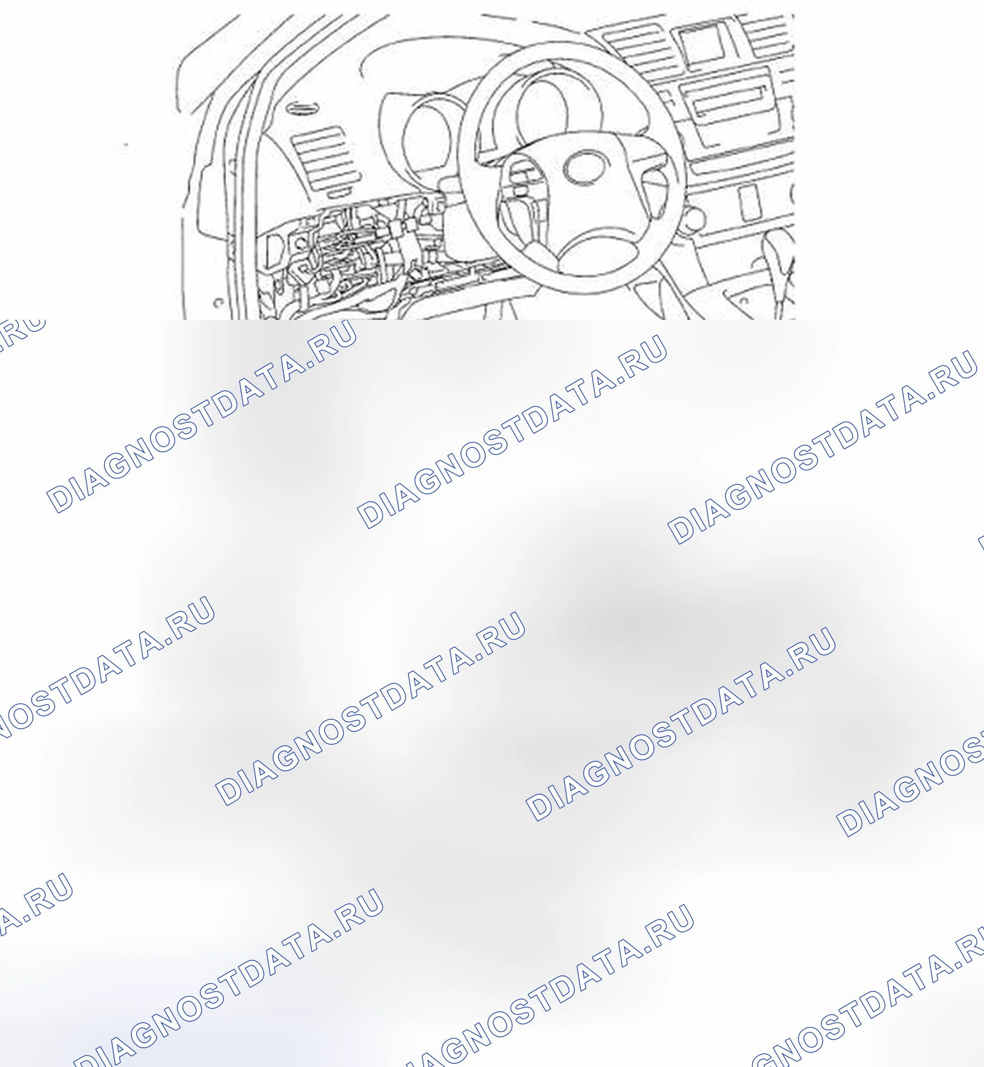 Рис. 151: КОМПОНЕНТЫ. Toyota Highlander II