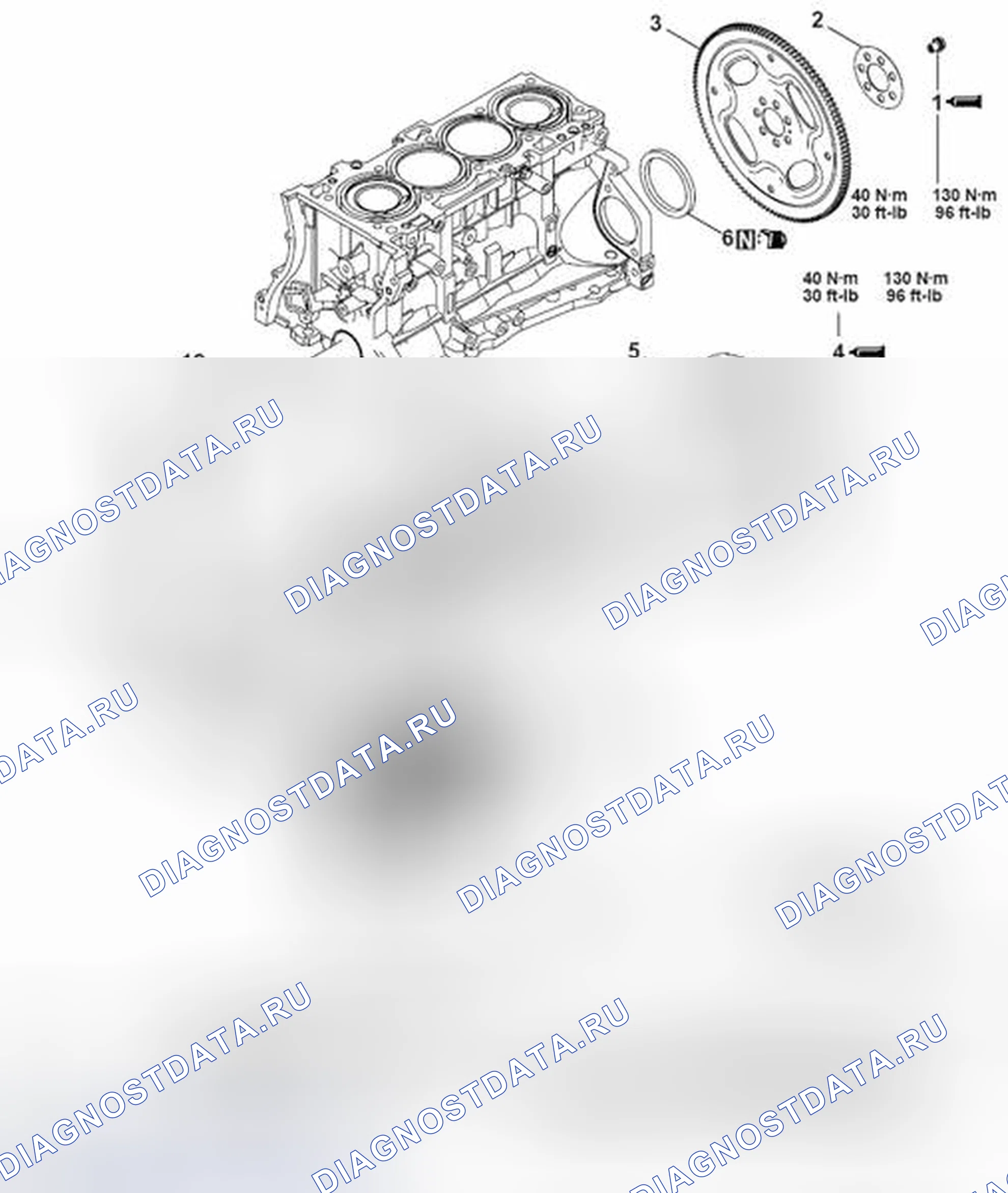Рис. 824: ДЕМОНТАЖ И МОНТАЖ. Mazda MX-5 NB
