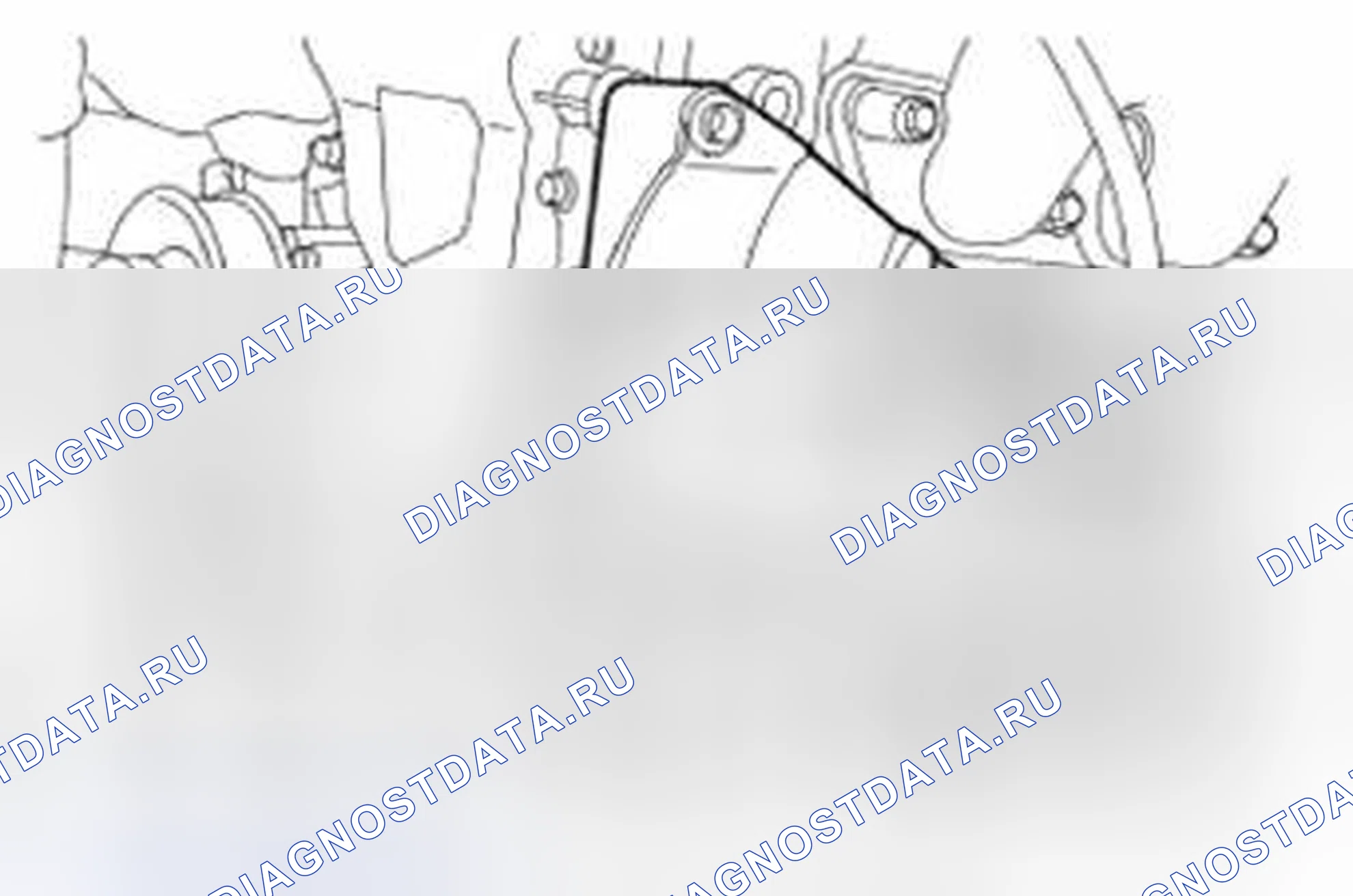 Рис. 465: ДЕМОНТАЖ. Land Rover Range Rover Sport I
