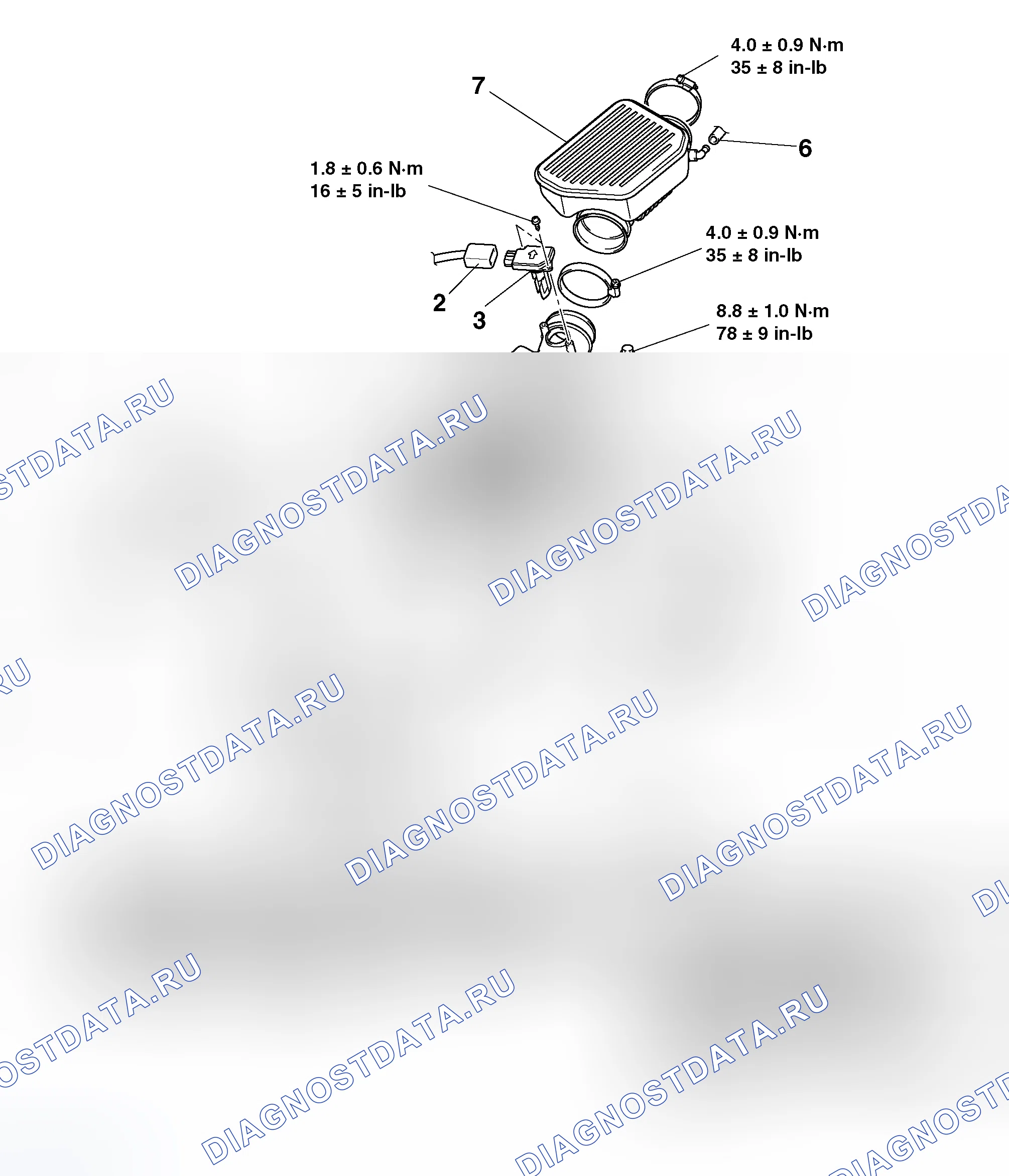 Рис. 17: < 3.8L ДВИГАТЕЛЬ >. Mitsubishi Galant IX рестайлинг
