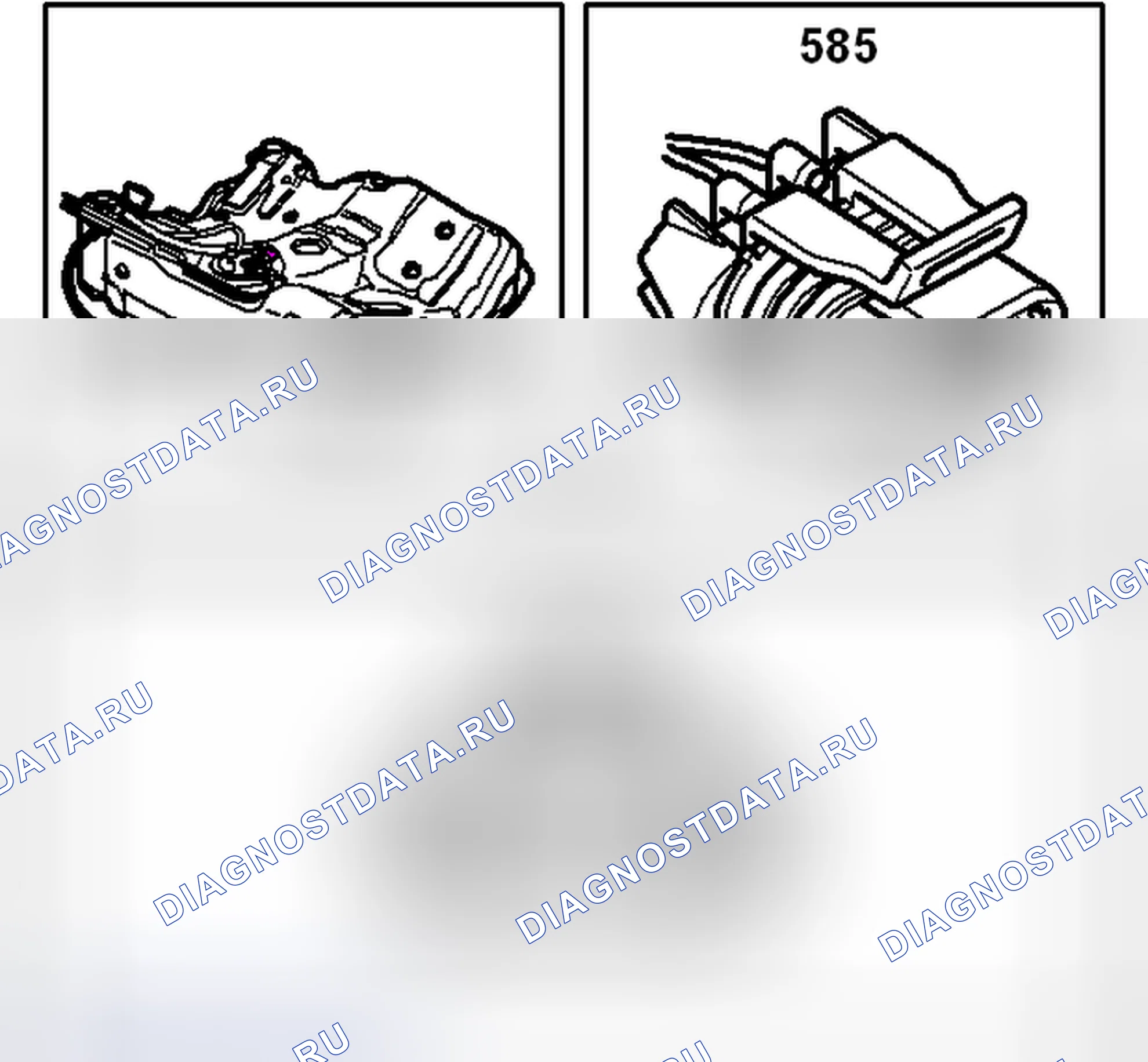 Рис. 76: Датчик давления, EVAP (585). Kia Optima II