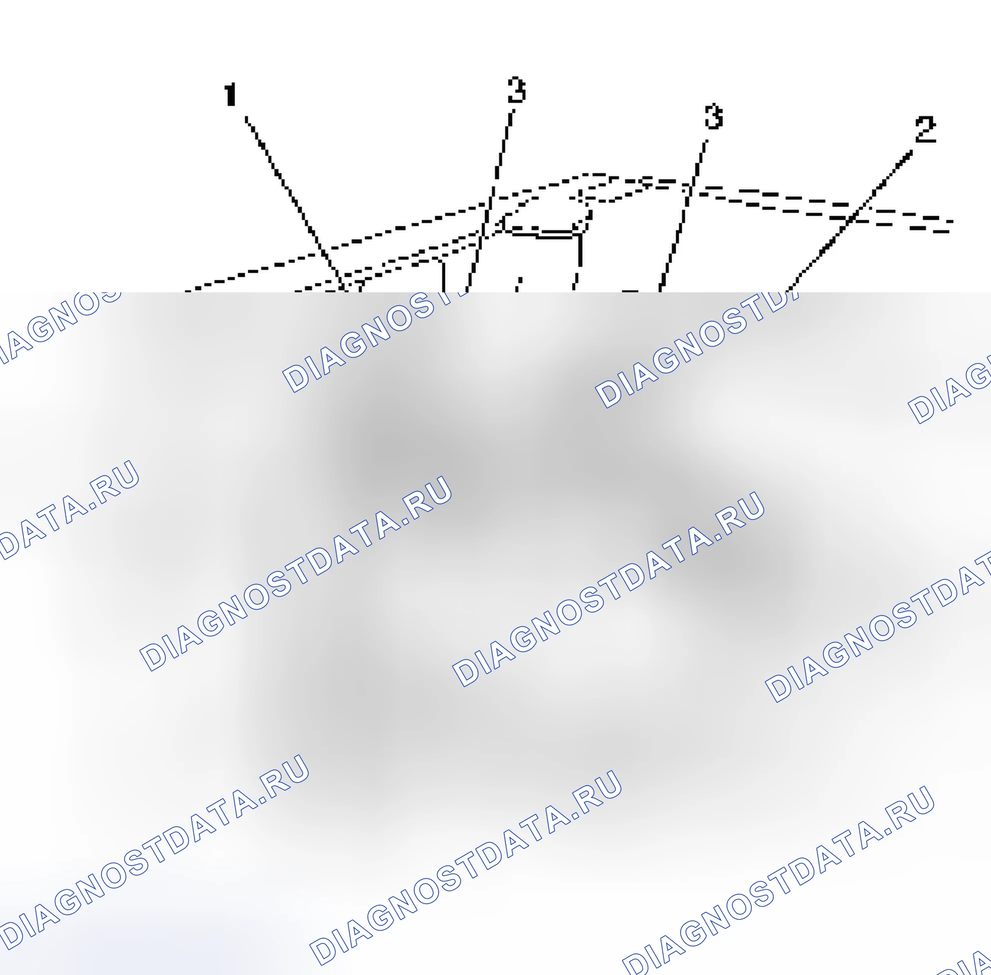 Рис. 3: СНЯТИЕ БАТАРЕИ. Isuzu Axiom I
