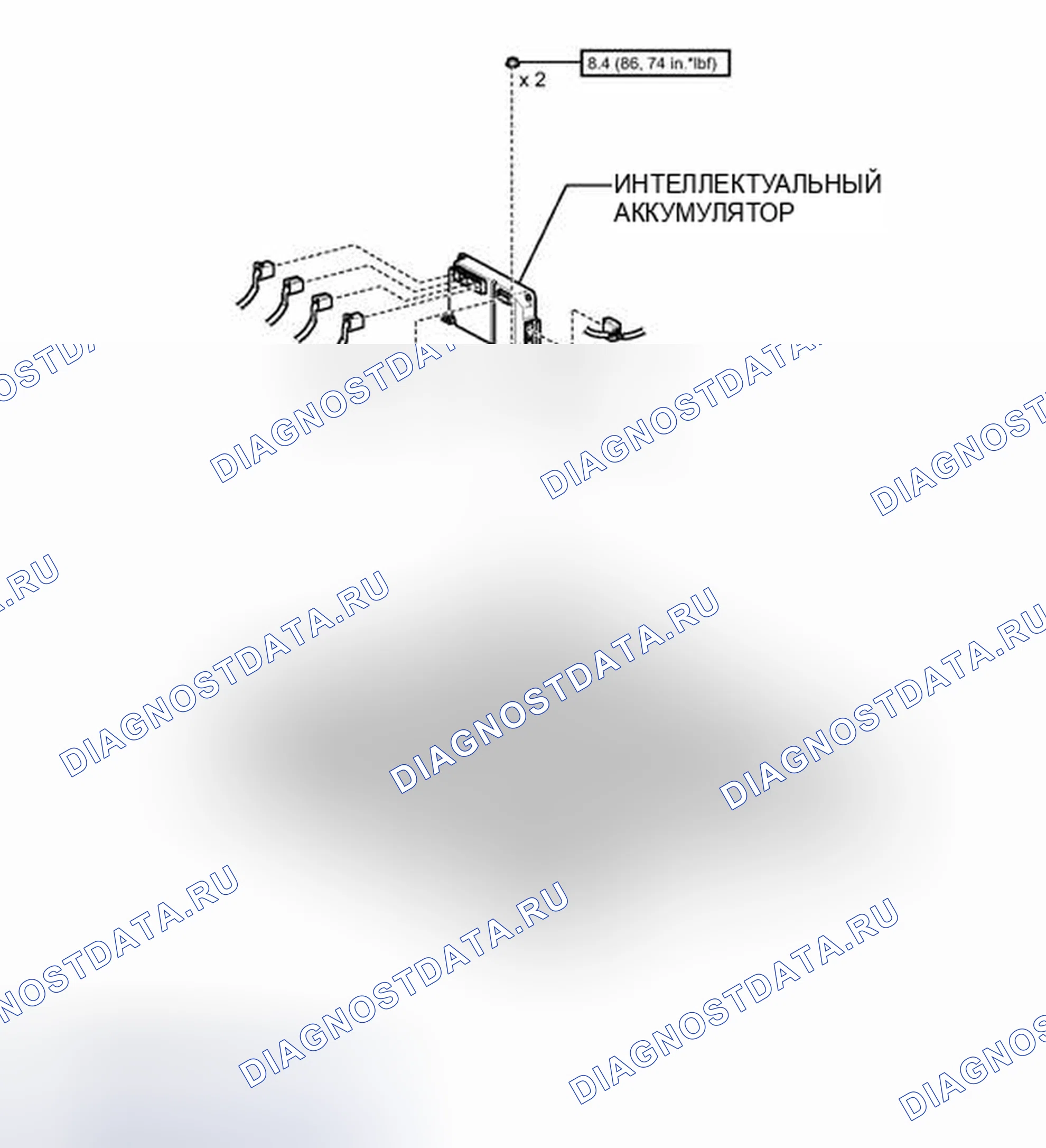 Рис. 583: ИЛЛЮСТРАЦИЯ. Toyota Prius III рестайлинг