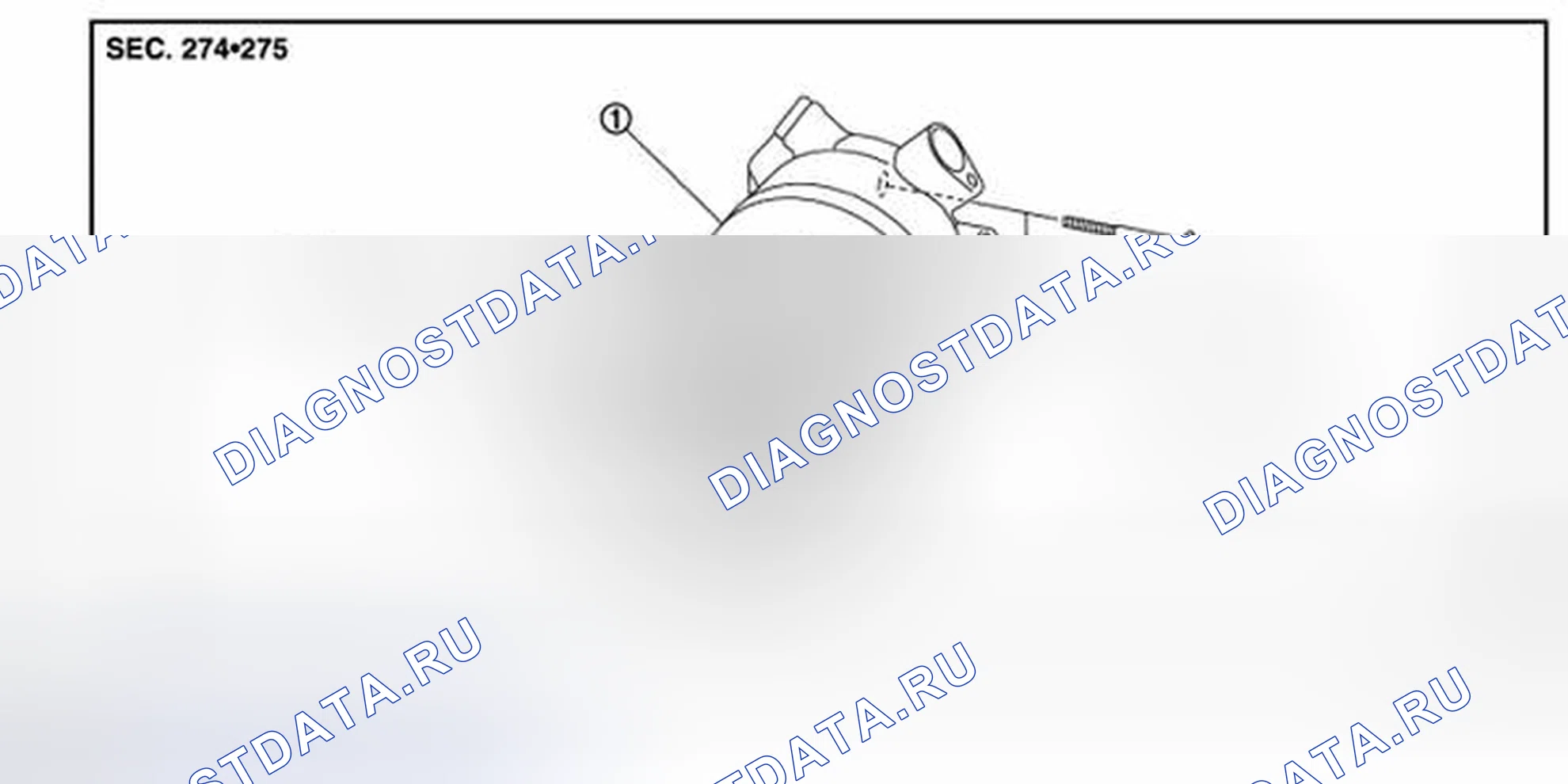 Рис. 8: ДЕМОНТАЖ. Nissan Quest IV