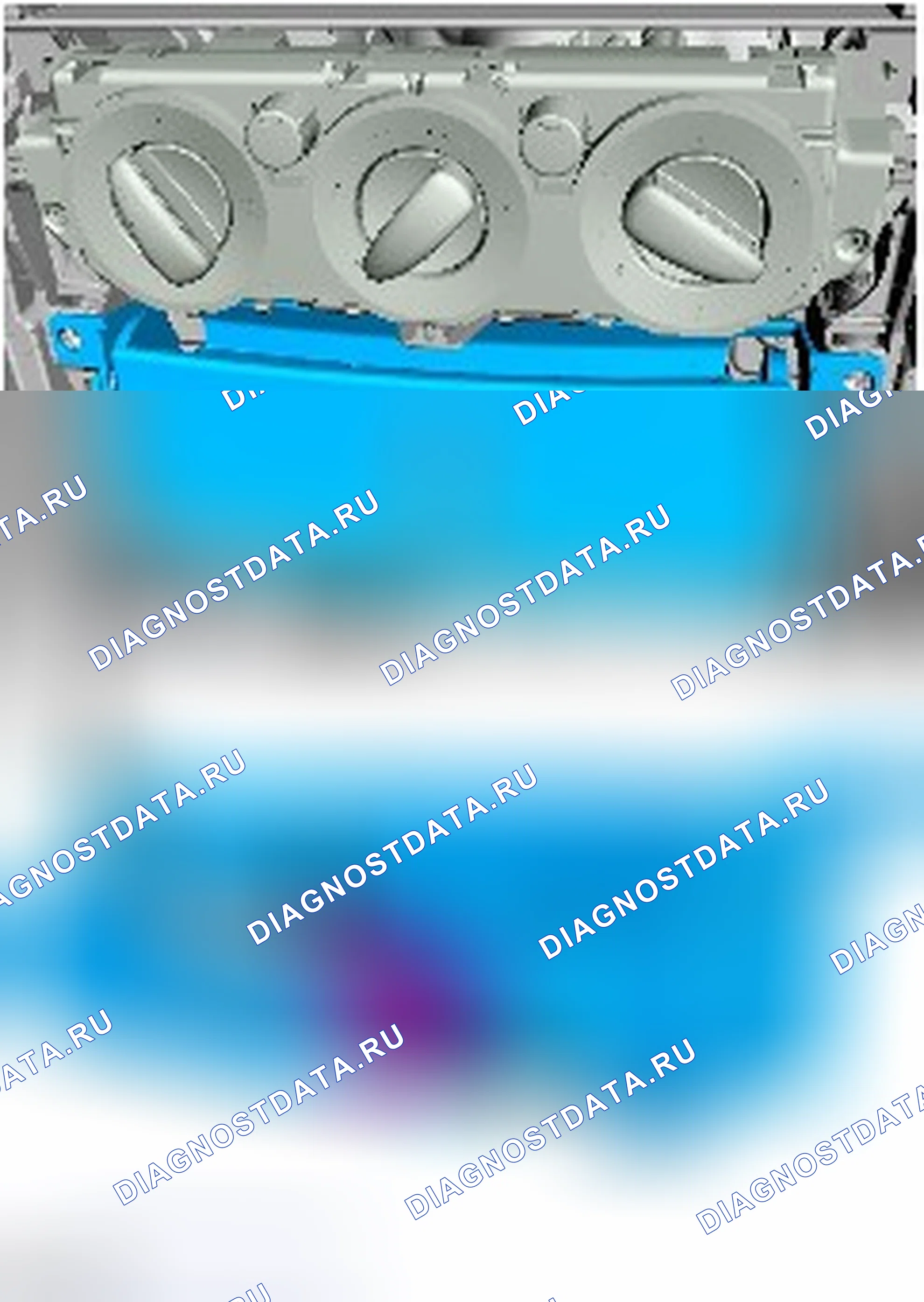 Как снять и установить органы управления микроклиматом в сборе. Ford Mondeo IV