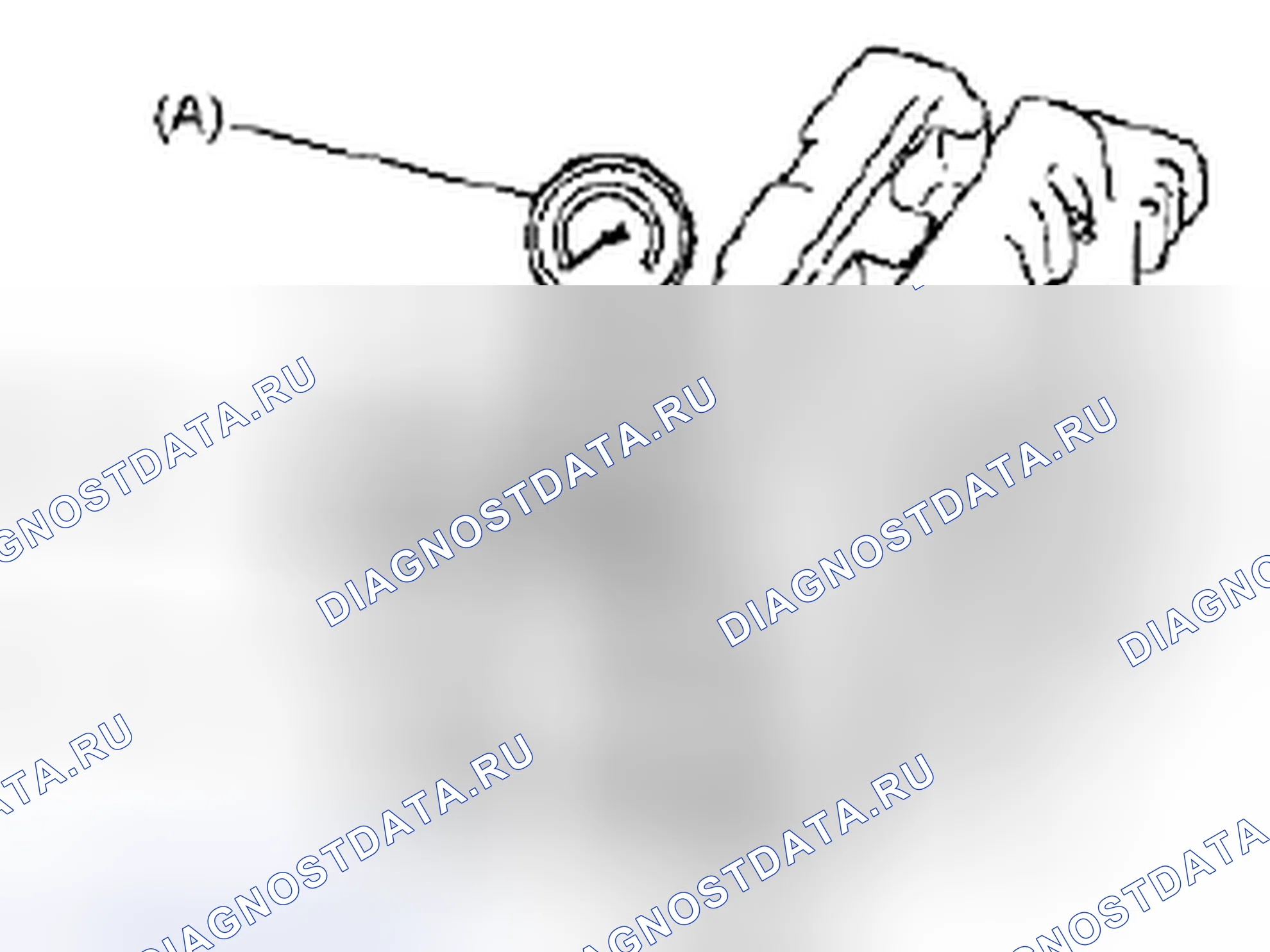 Рис. 123: Проверка компрессии. Suzuki SX4 I