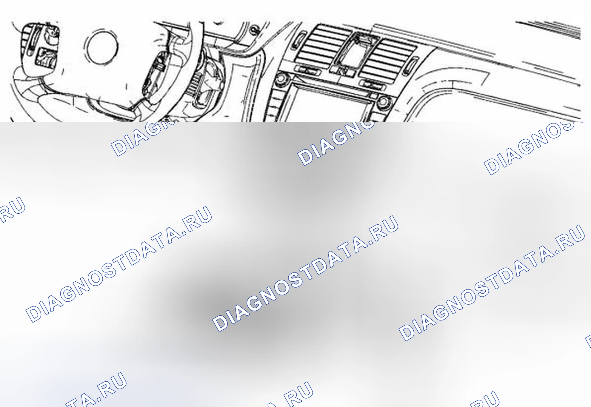 Рис. 25: Замена пепельницы. Cadillac DTS I