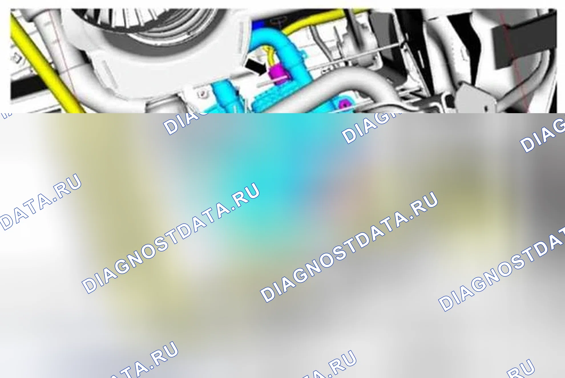 Рис. 71: Демонтаж. Ford C-MAX II