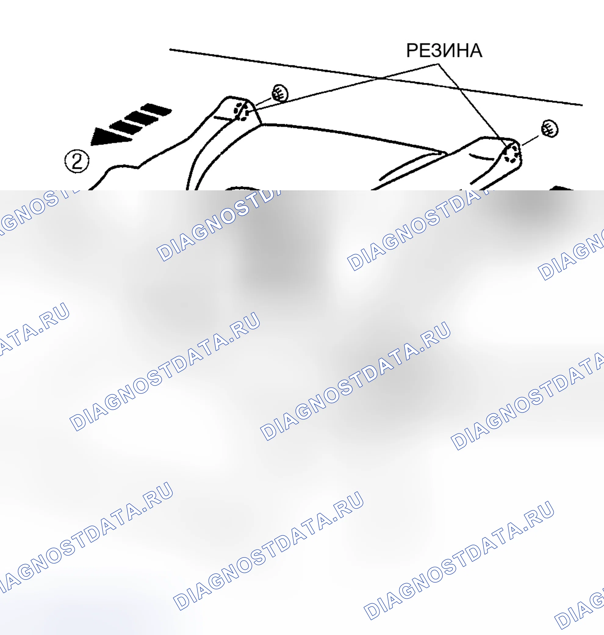 Рис. 2: СНЯТИЕ / УСТАНОВКА КРЫШКИ ДВИГАТЕЛЯ. Mazda RX-8 I