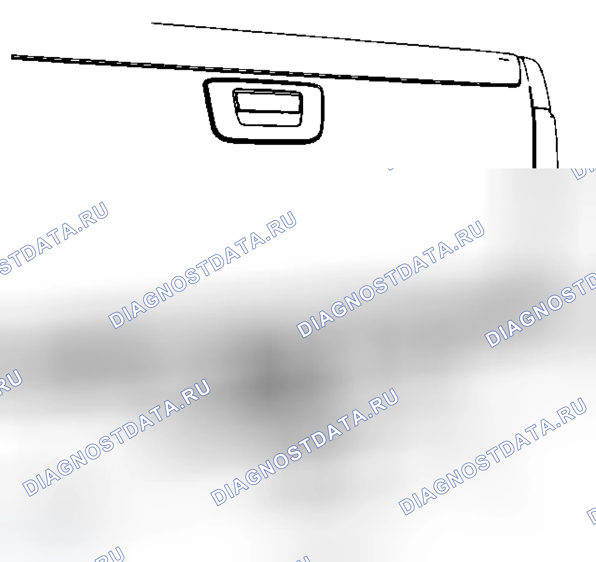 Рис. 50: Замена фонаря заднего номерного знака (Chevrolet GMC). GMC Cab & Chassis Sierra 3500 HD 