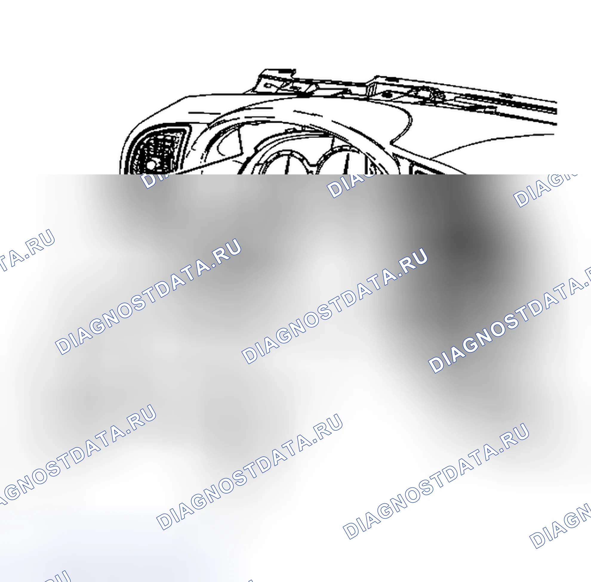 Рис. 9: Порядок демонтажа. Saab 9-7X I