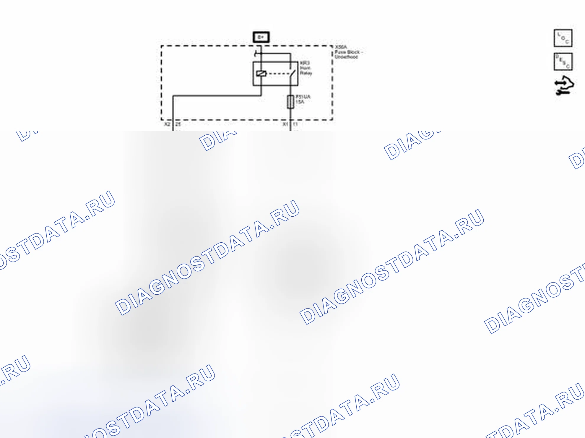 Рис. 1: звуковой сигнал. Chevrolet Orlando I