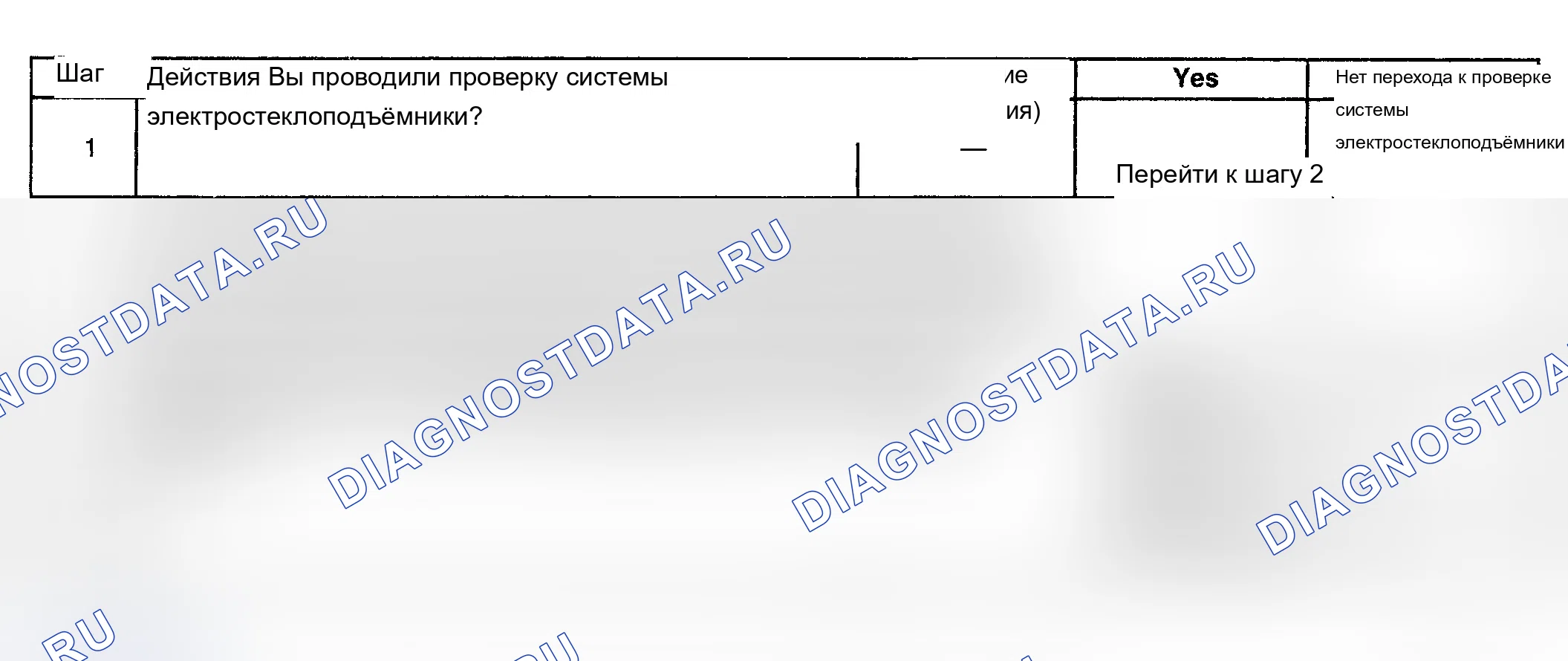 Рис. 27: ТЕСТ K: ФУНКЦИЯ БЛОКИРОВКИ СТЕКЛОПОДЪЕМНИКА НЕ РАБОТАЕТ. Pontiac Grand Prix VI