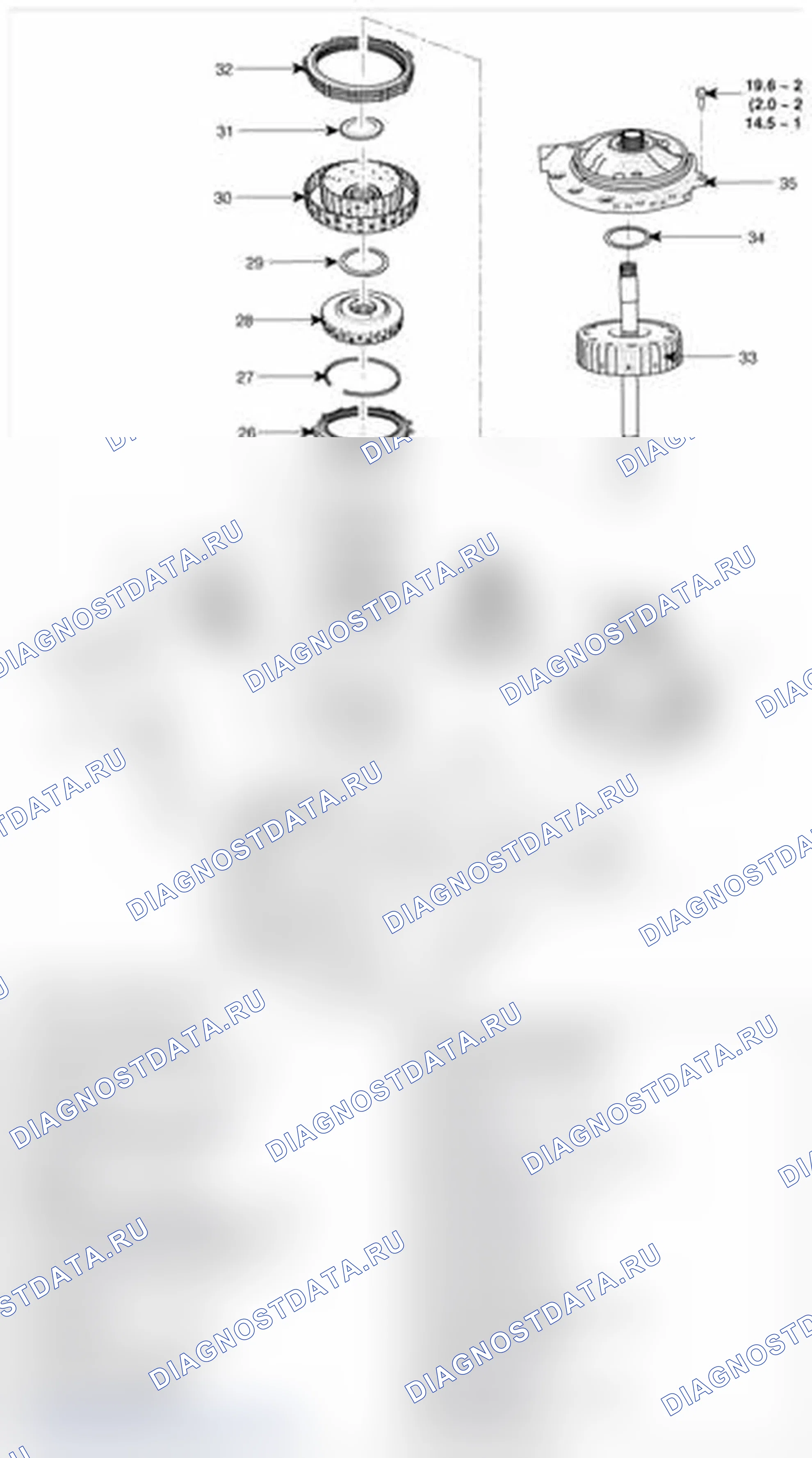 Рис. 34: Компоненты (2). Hyundai Santa Fe II рестайлинг