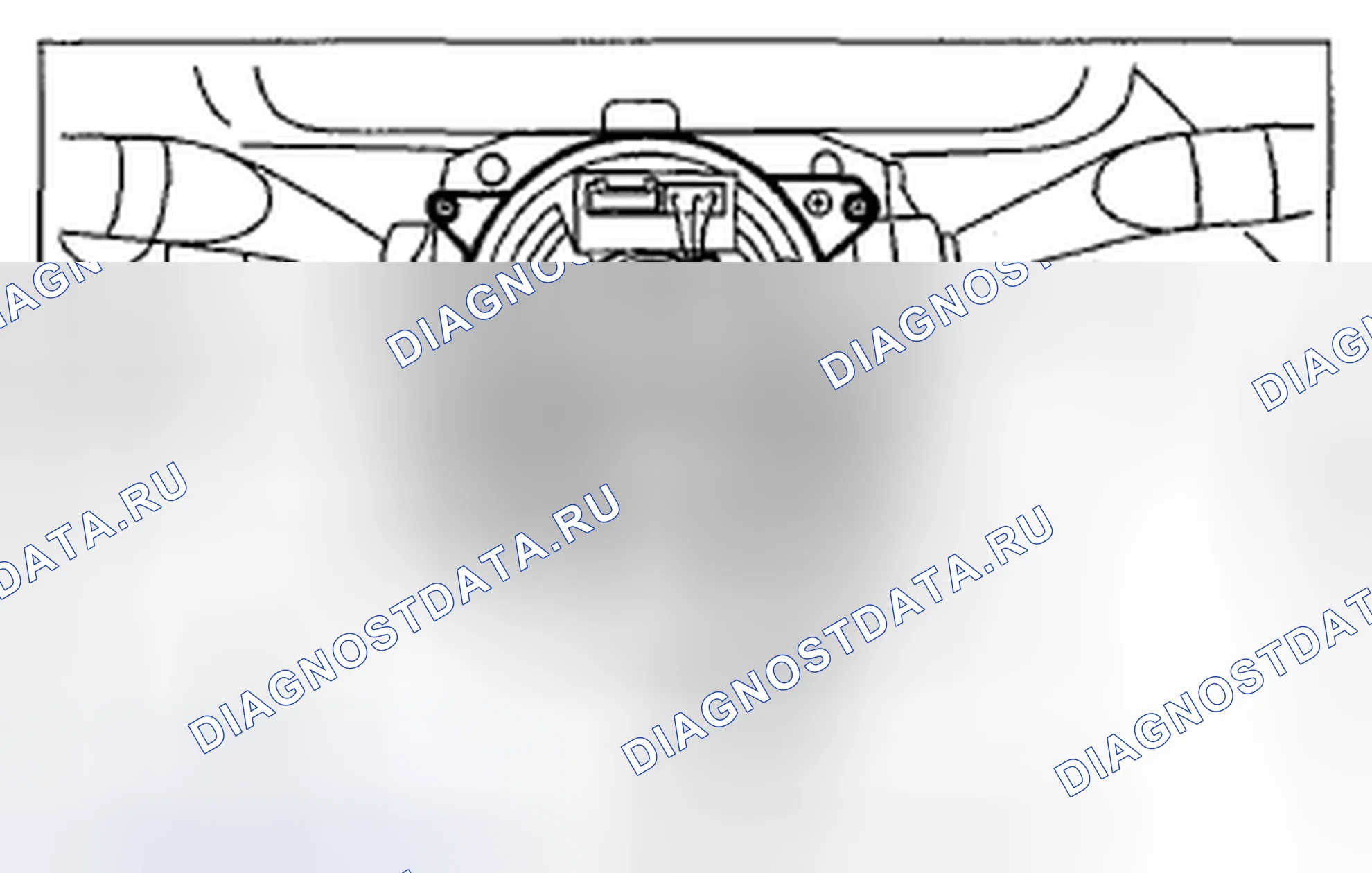 Рис. 36: РАЗЪЕМ РУЛЕВОЙ КОЛОНКИ. Subaru Impreza WRX GE рестайлинг