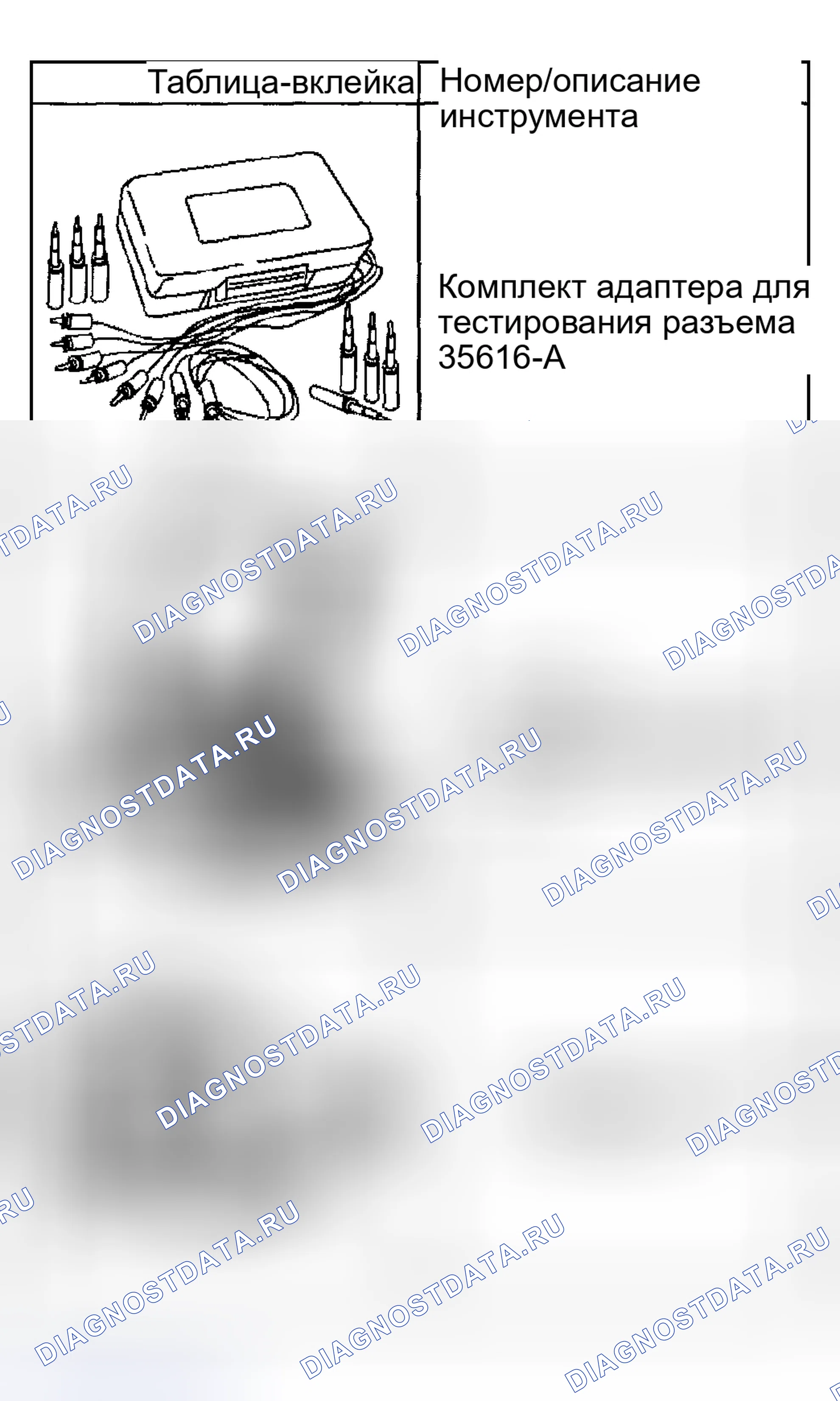 Рис. 93: Специальные инструменты и оборудование. Hyundai Veracruz I