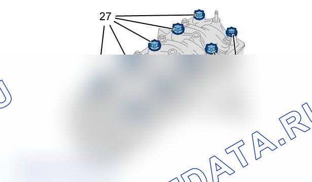 Демонтаж: двигателя — b1dp1srd. Citroen C3 I