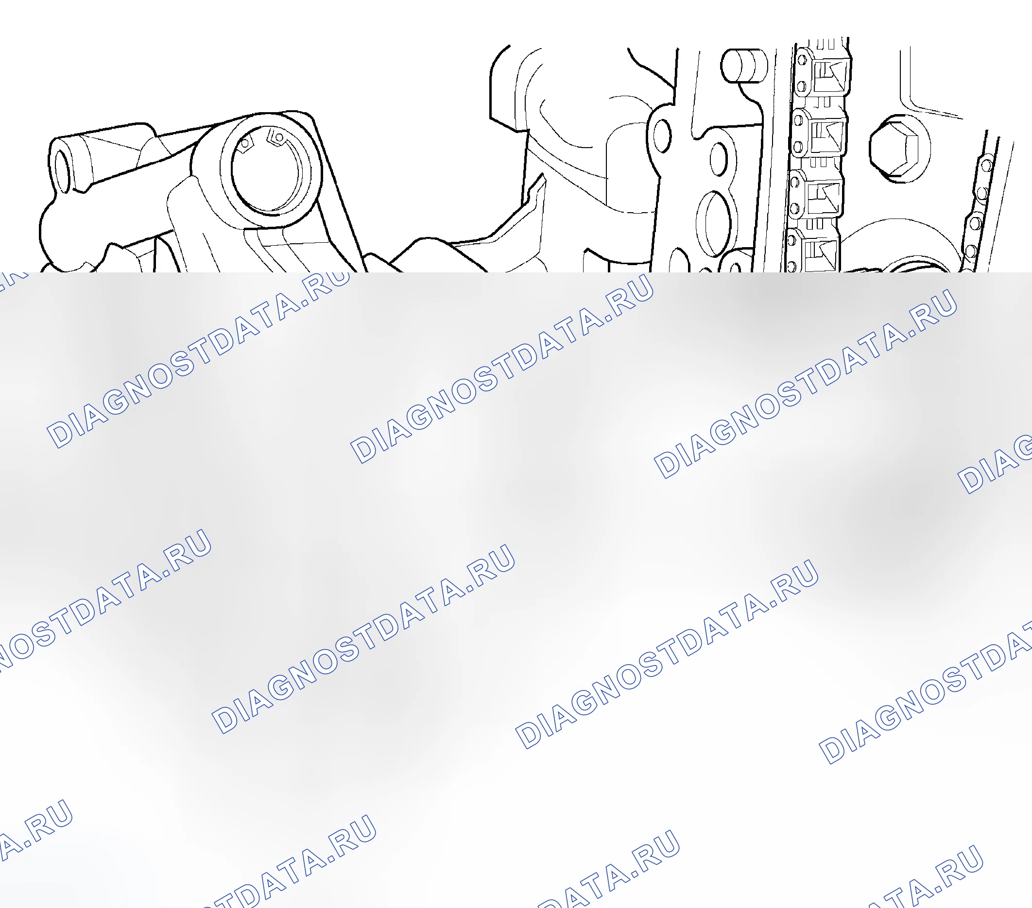 Рис. 494: ДЕМОНТАЖ. Dodge Magnum I