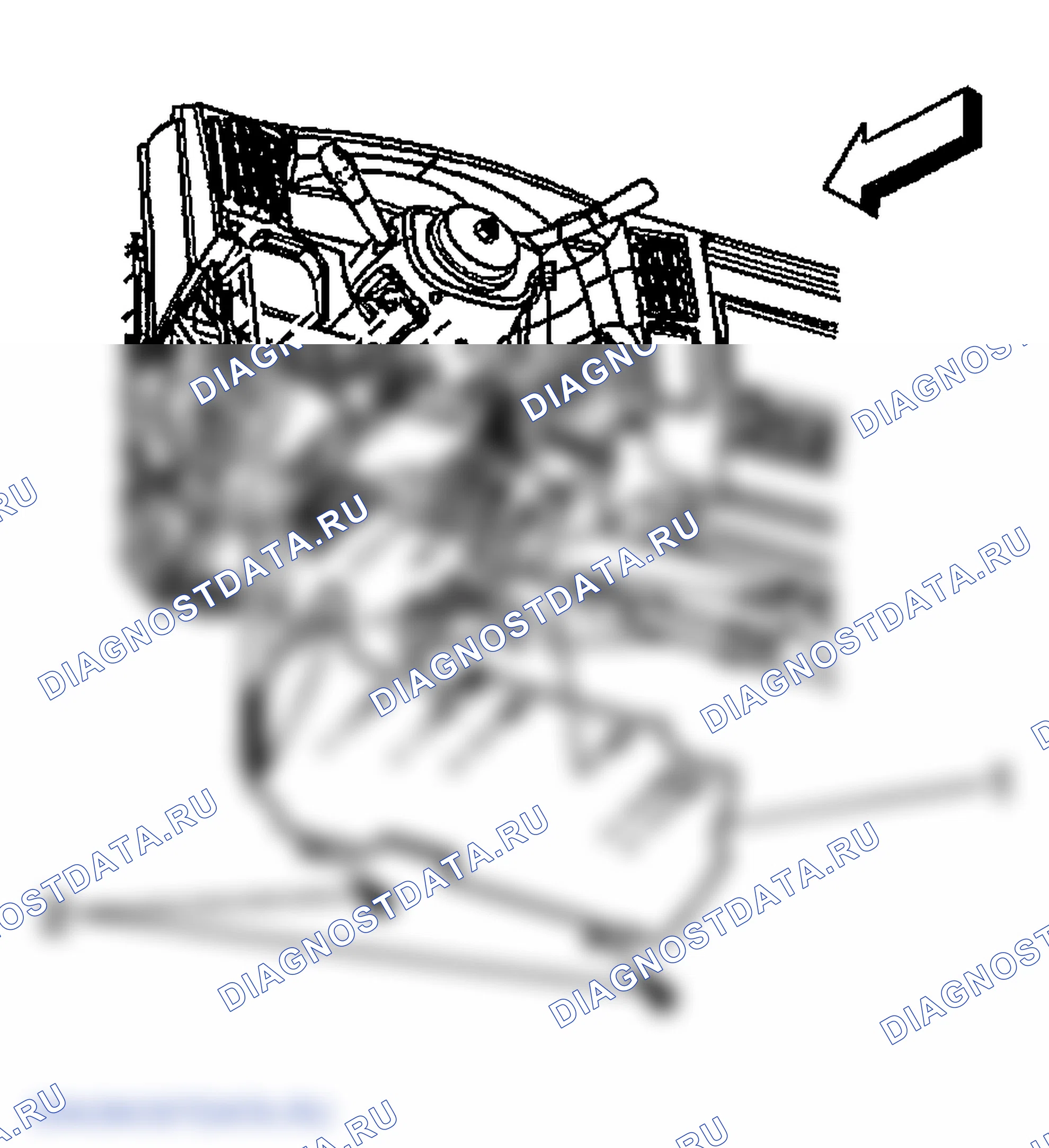Рис. 49: Порядок демонтажа. GMC Savana H2500 