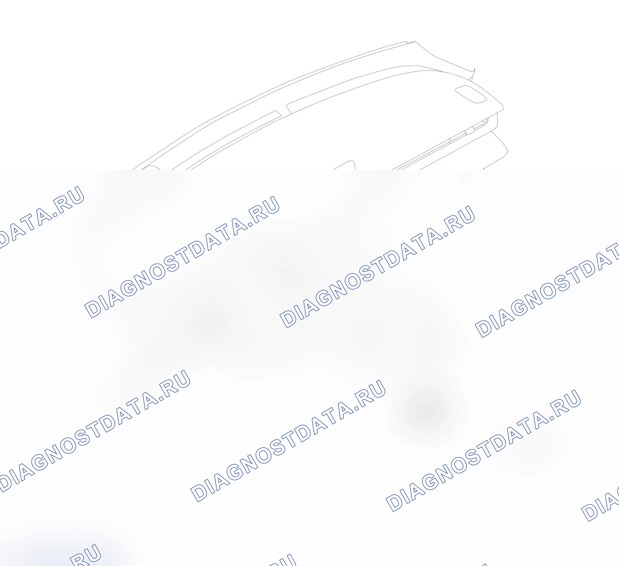 Схема расположения системы цифровых ключей Bluetooth — Haval H6S. Haval H6S I