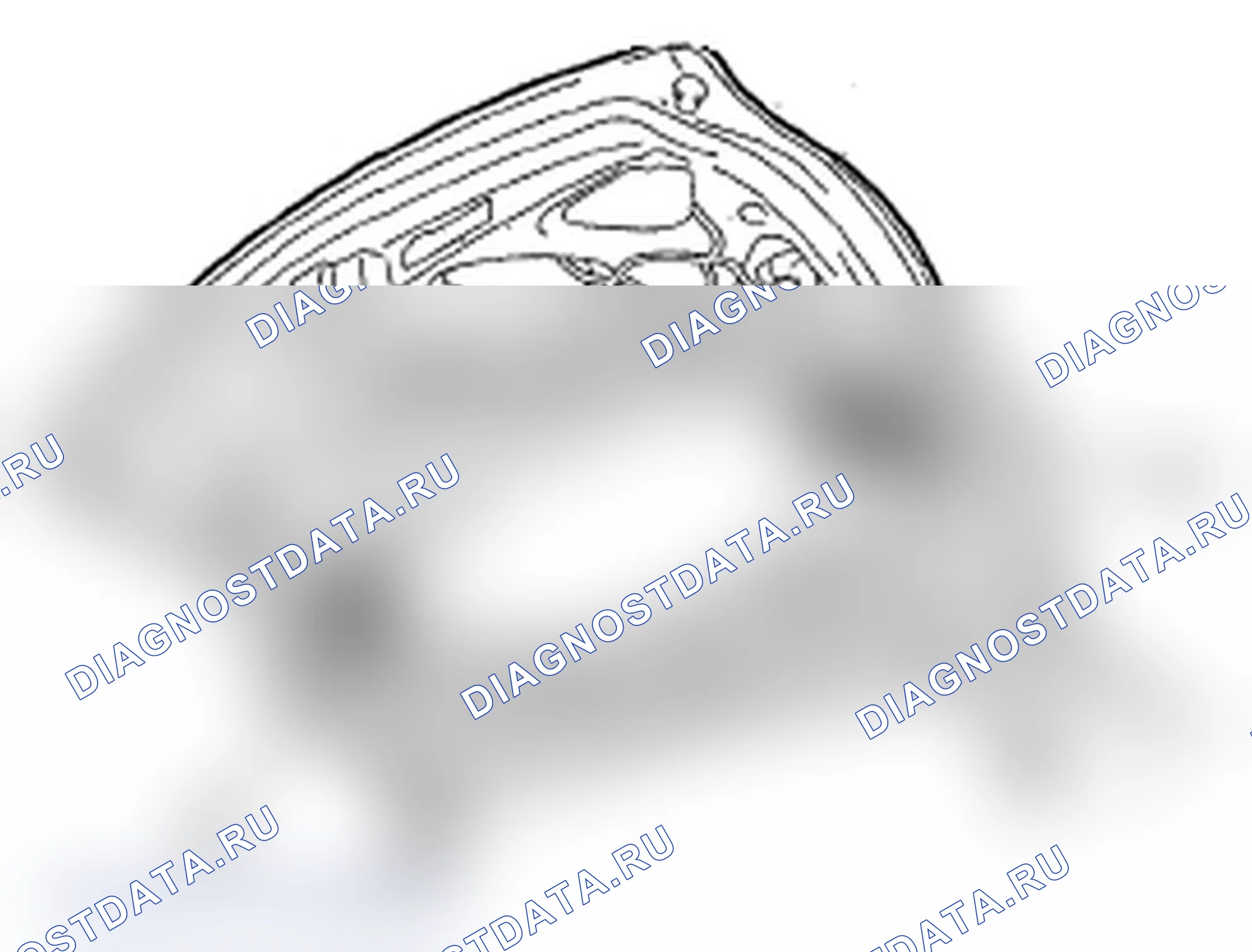 Рис. 60: Замена заднего окна. Acura MDX II