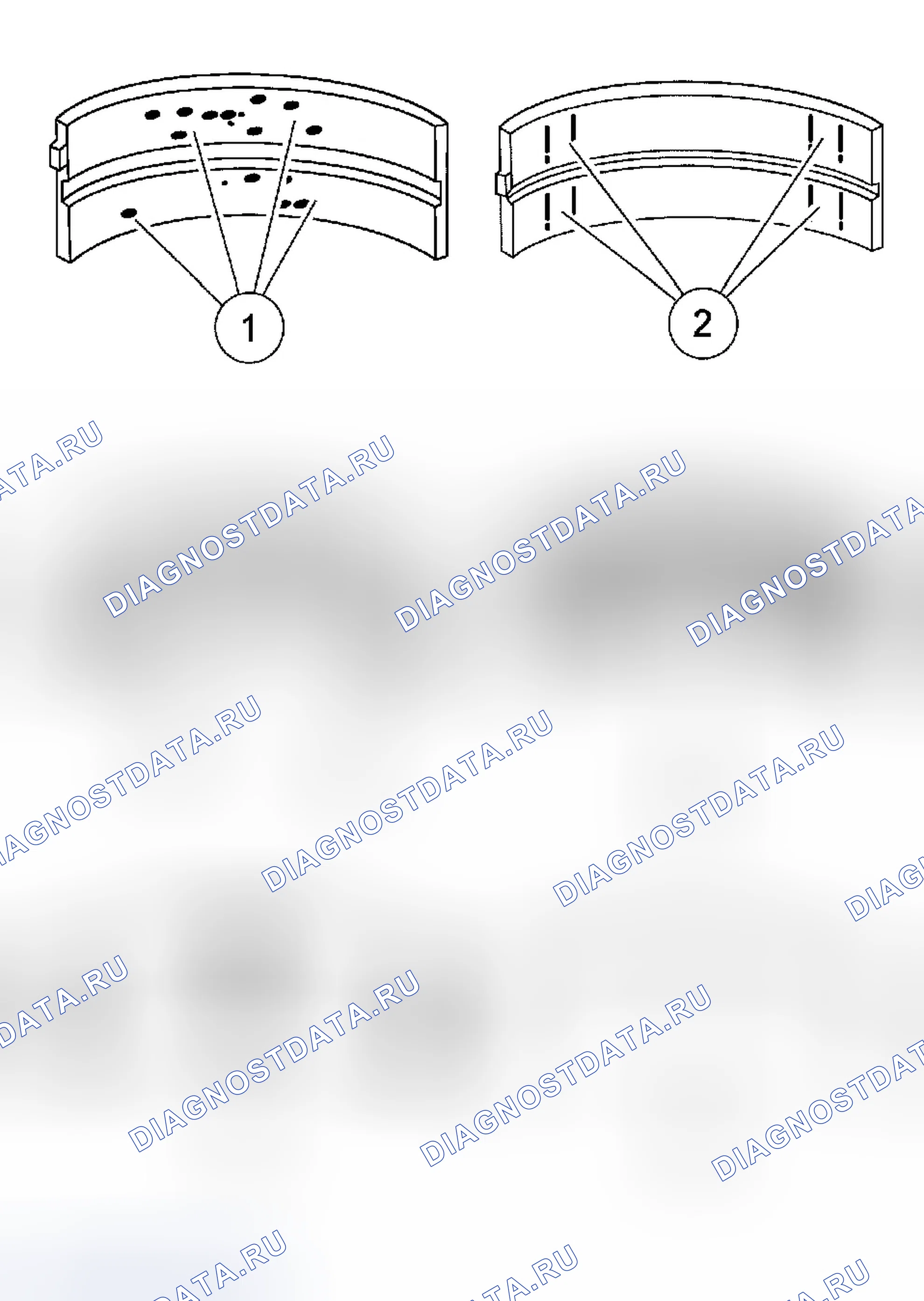 Рис. 1527: Проверка подшипников. Ford Pickup F350 Super Duty 