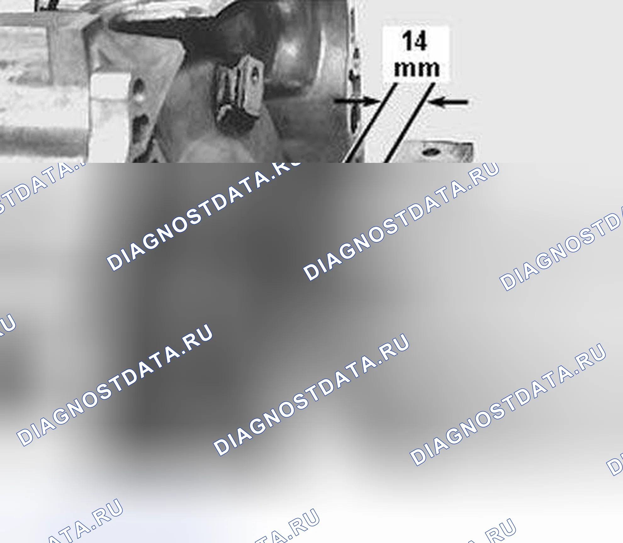 Рис. 128: Установка гидротрансформатора. Volvo S60 I
