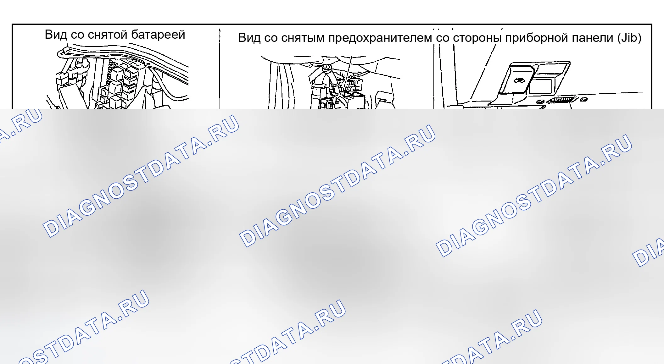 Рис. 5: РАСПОЛОЖЕНИЕ КОМПОНЕНТОВ И КАБЕЛЬНЫХ ЖГУТОВ. Infiniti G35 III