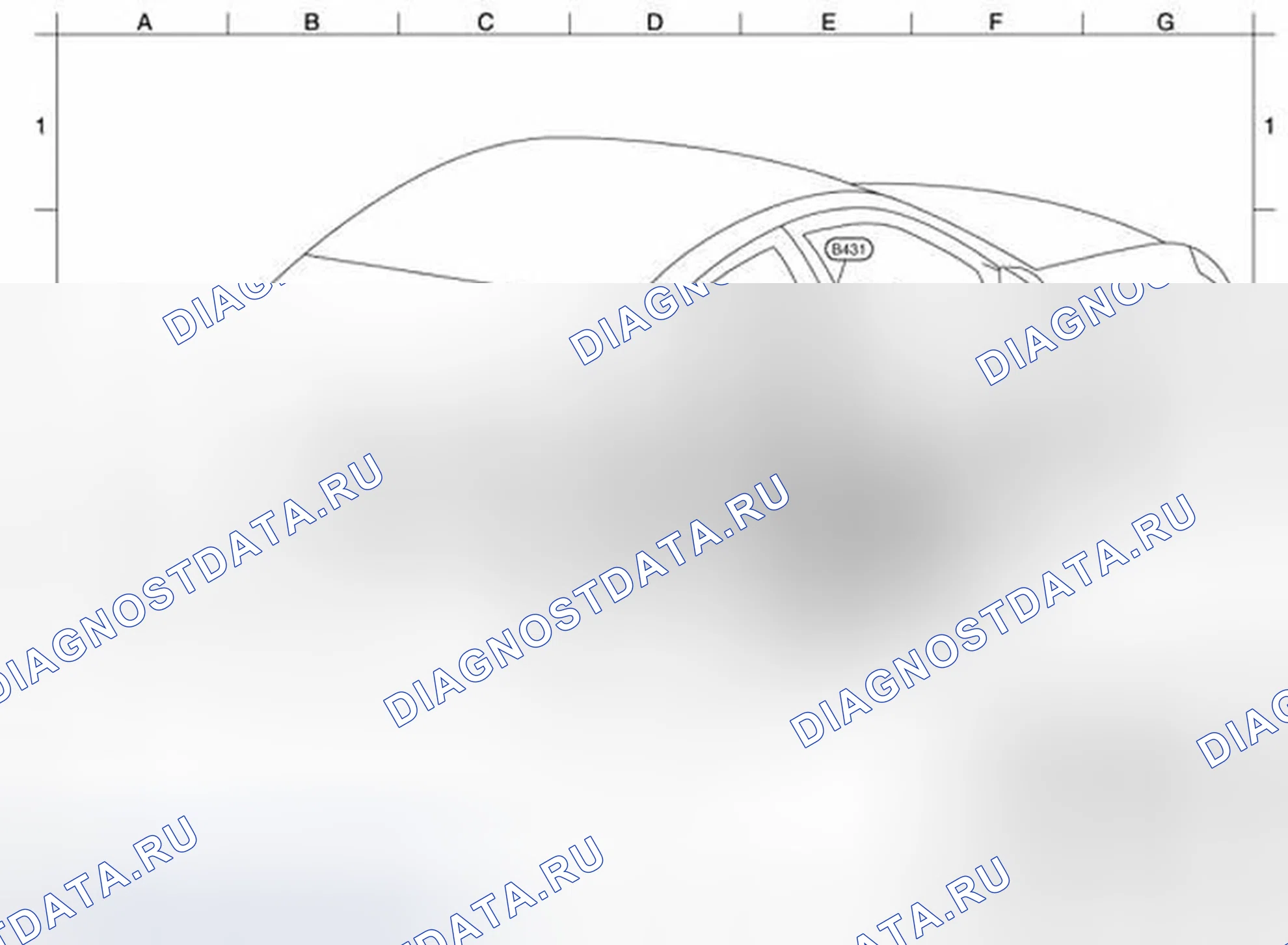 Рис. 37: ЖГУТ КУЗОВА № 2 П. Infiniti M35 III рестайлинг