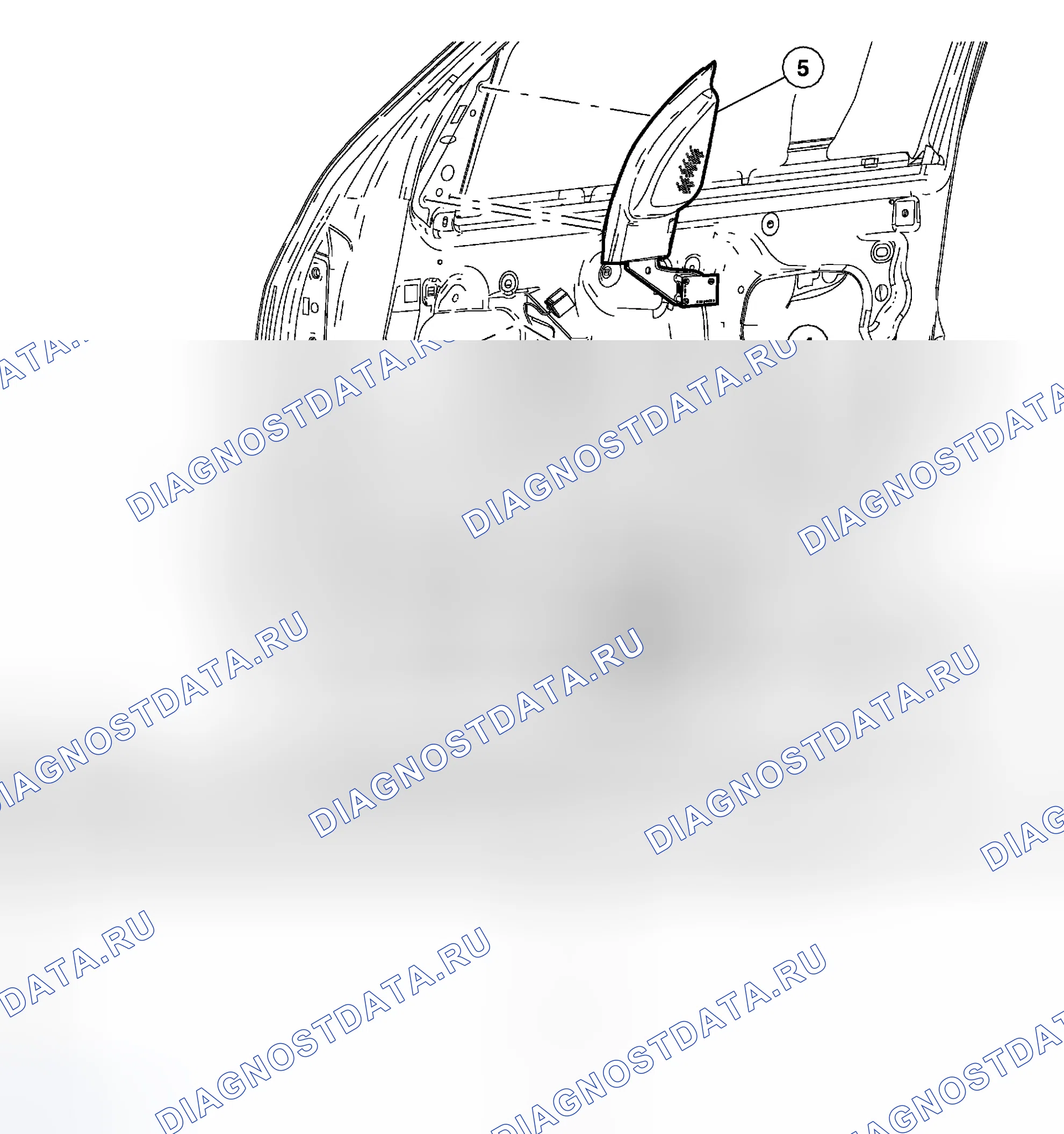 Рис. 48: Дверной динамик. Hyundai Matrix I