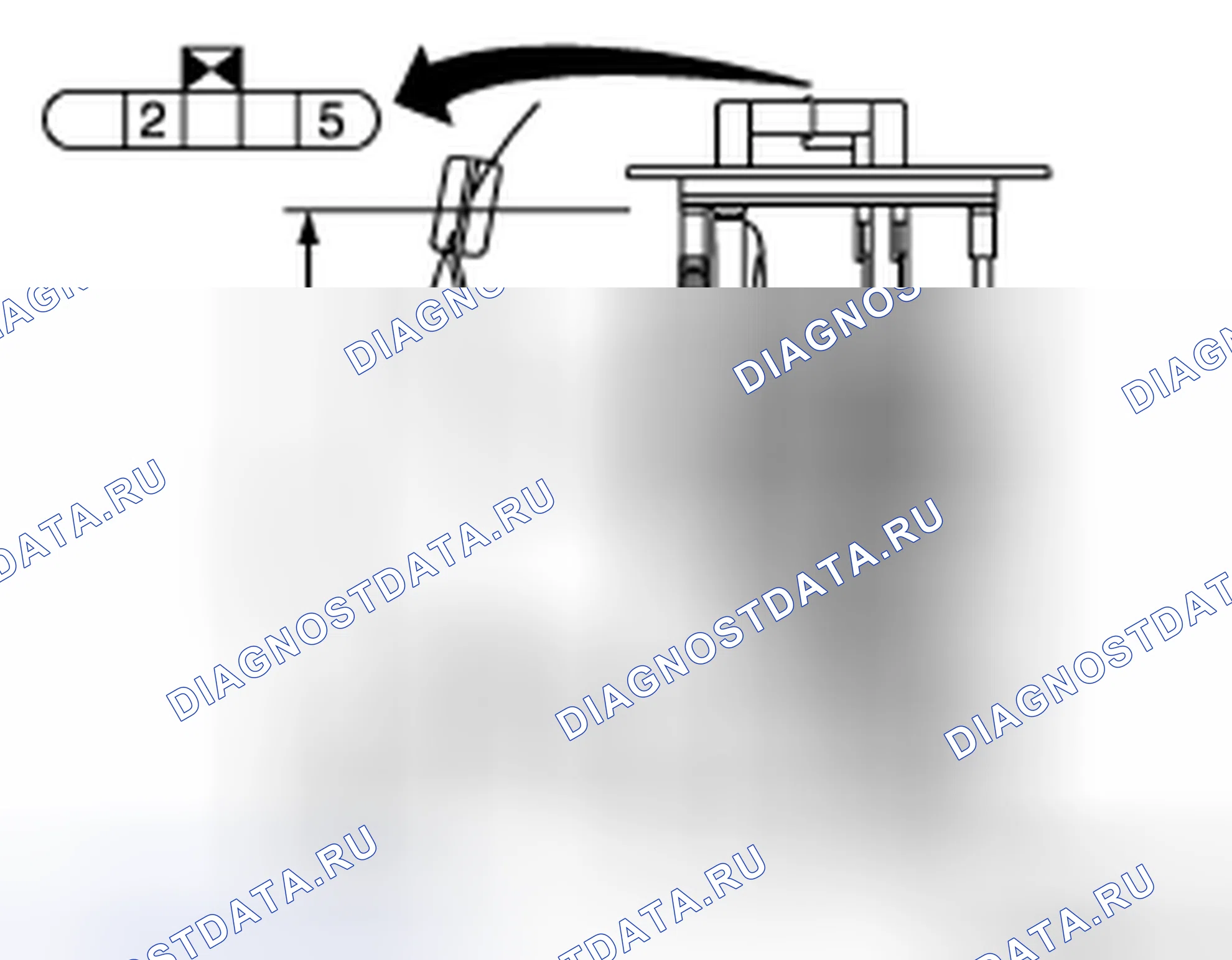 Рис. 47: Проверка компонентов. Honda MDX I
