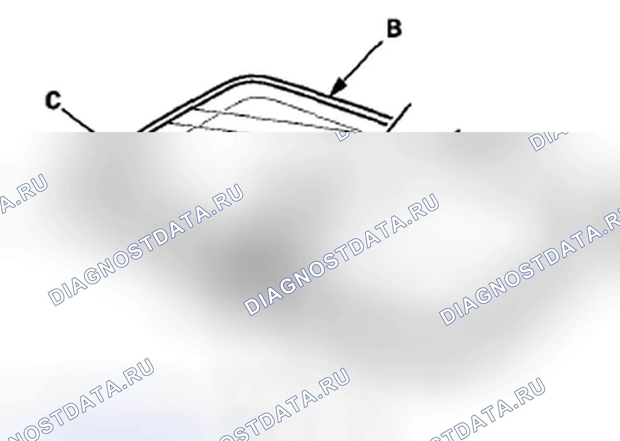 Рис. 217: Замена стеклянной полосы. Honda Accord VIII рестайлинг