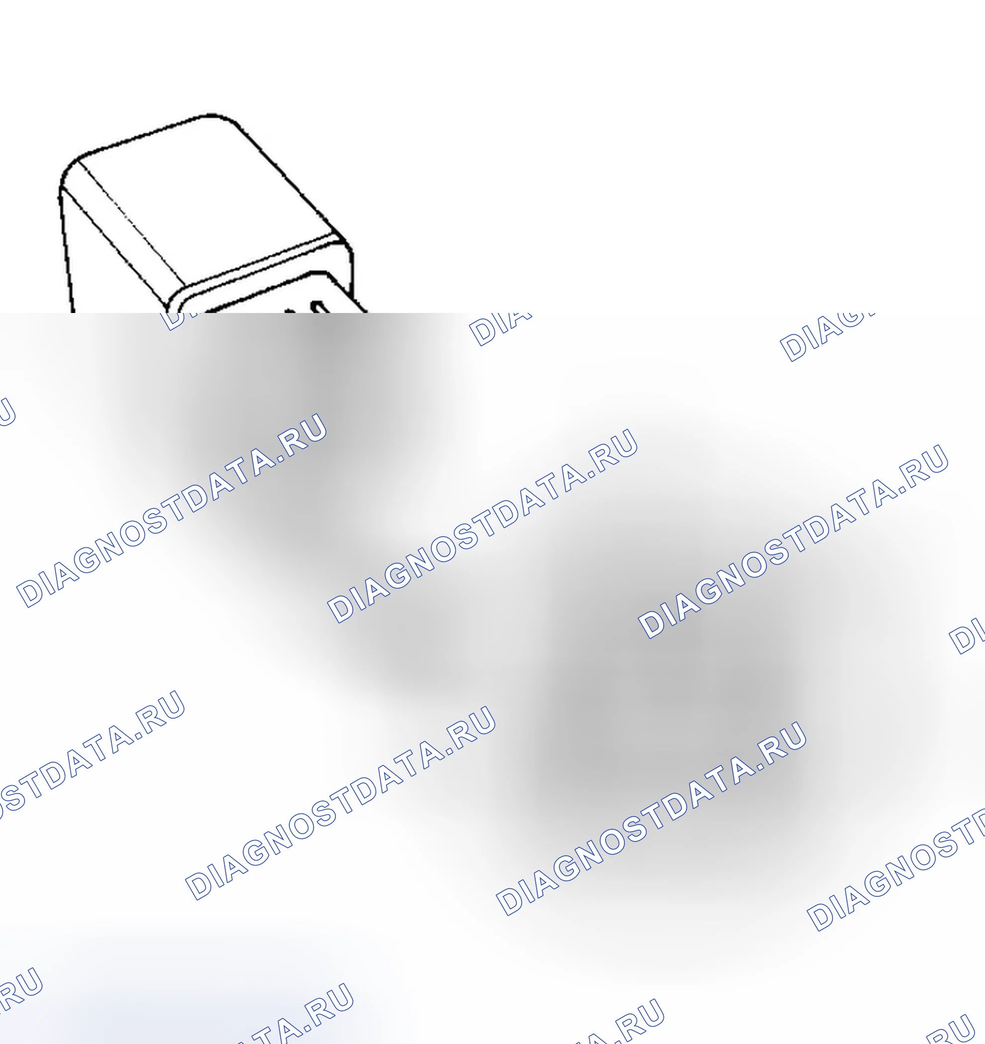 Рис. 11: ИСПЫТАНИЕ РЕЛЕ ДВИГАТЕЛЯ НАСОСА. Honda Civic GA
