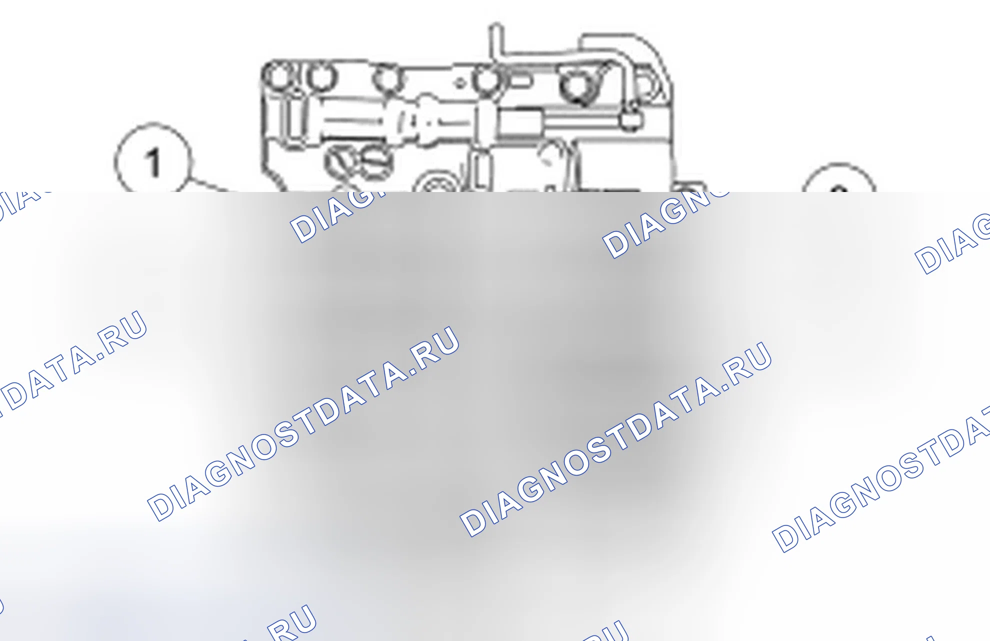 Рис. 381: Соленоиды управления переключением передач (SSC, SSD, SSE, SSF). Ford Fusion I рестайлинг