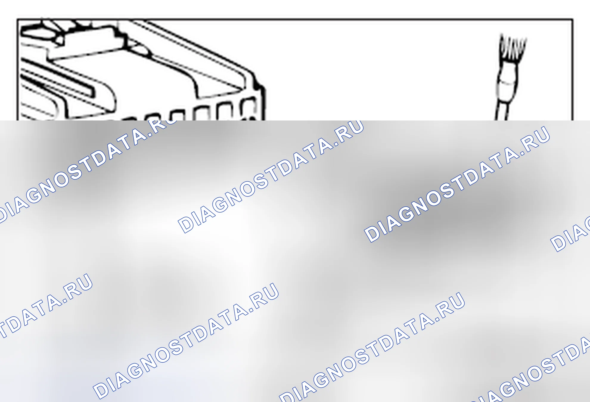 Рис. 13: РАЗЪЕМ КОМПЬЮТЕРА. Mazda MPV III