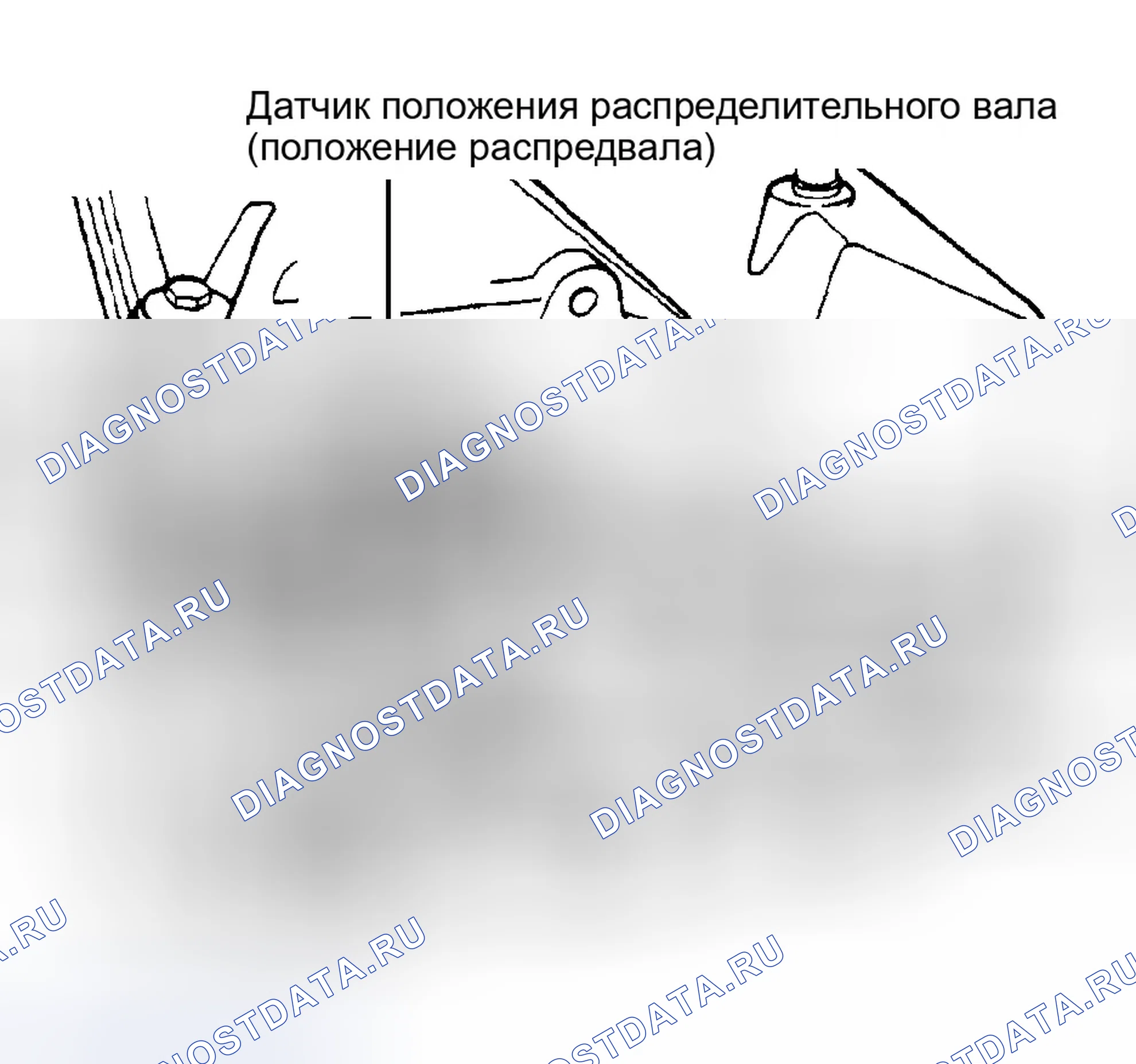 Рис. 37: Расположение датчика положения распределительного вала (положение распредвала) (Двойной верхний распредвал (Двойной верхний распредвал (DOHC))). Dodge Neon I