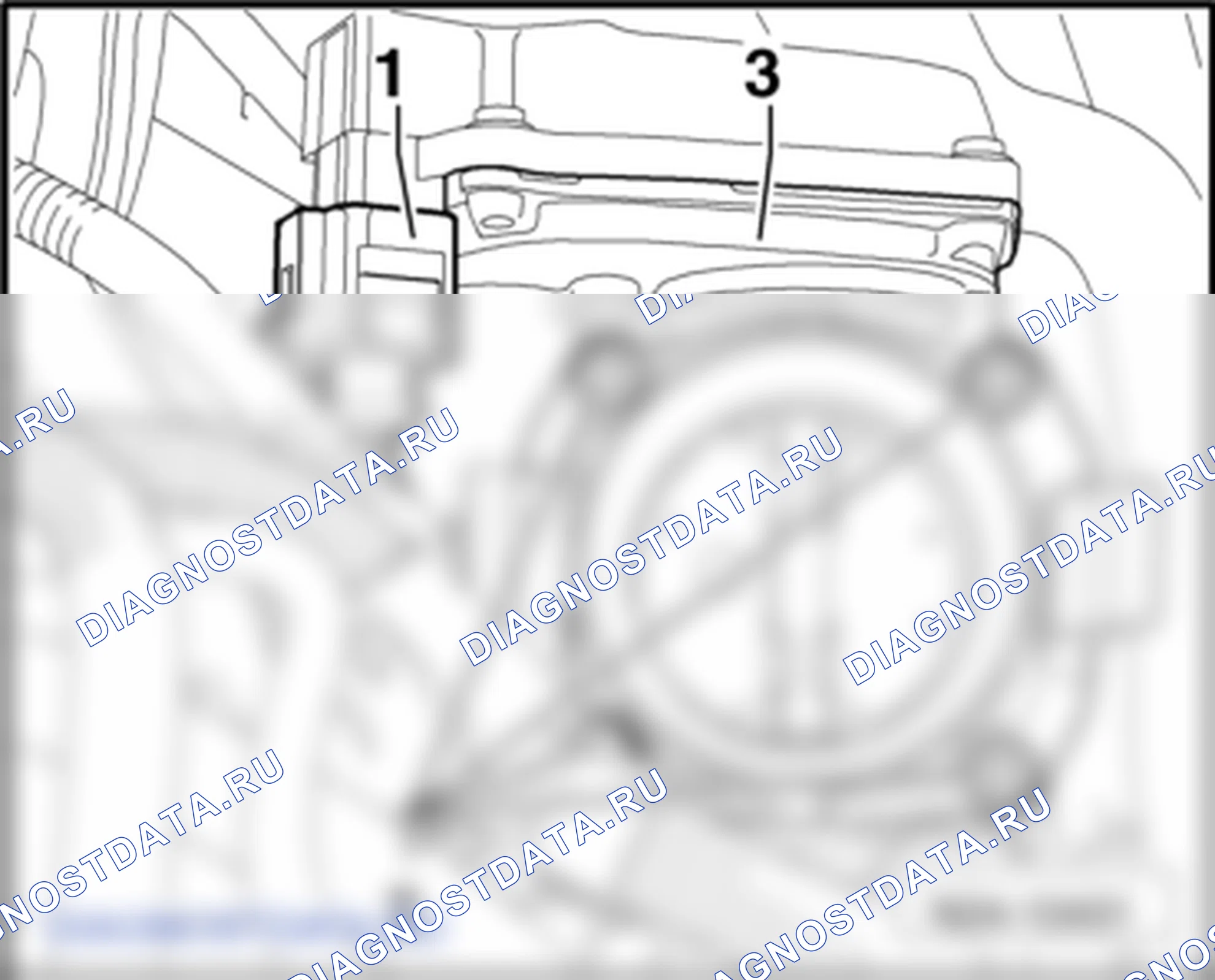 Впускной газопровод и распределитель топлива (1,4 /90 кВт TSI). Skoda Octavia Ii
