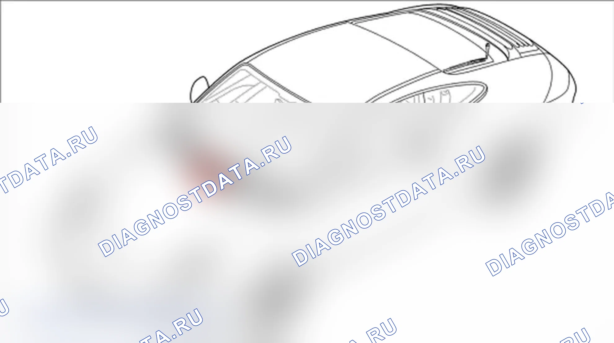 Рис. 929: Снятие боковой крышки. Porsche 911 GT3 997