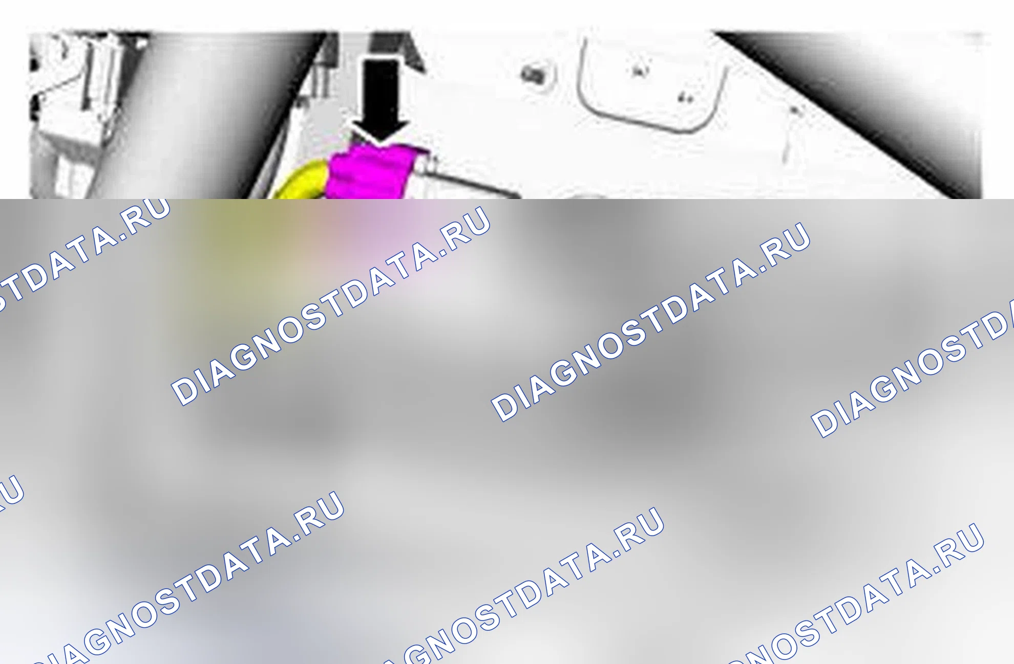 Рис. 38: Демонтаж. Ford Mustang V рестайлинг 2