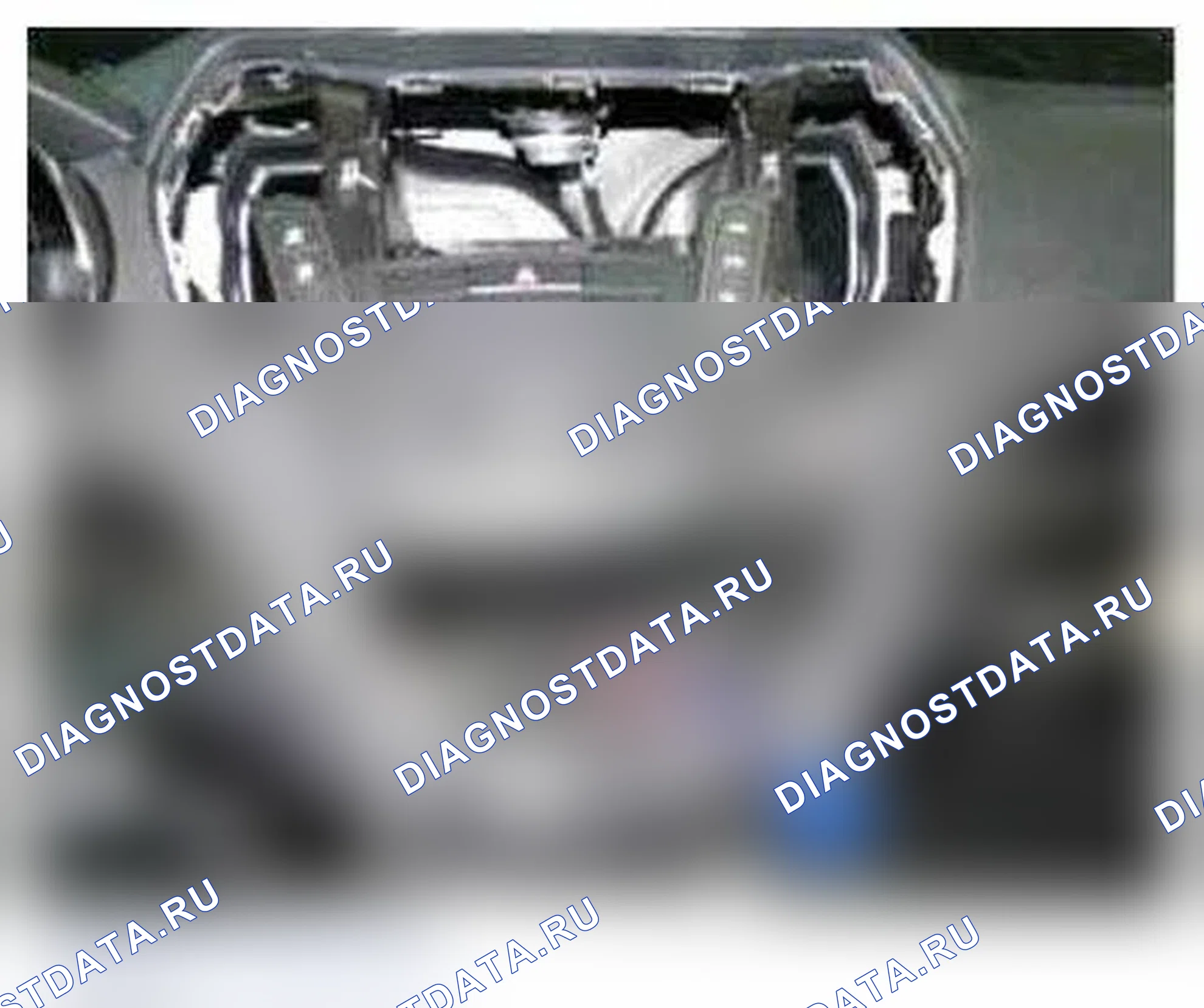 Рис. 191: Расположение компонентов. Hyundai Santa Fe III