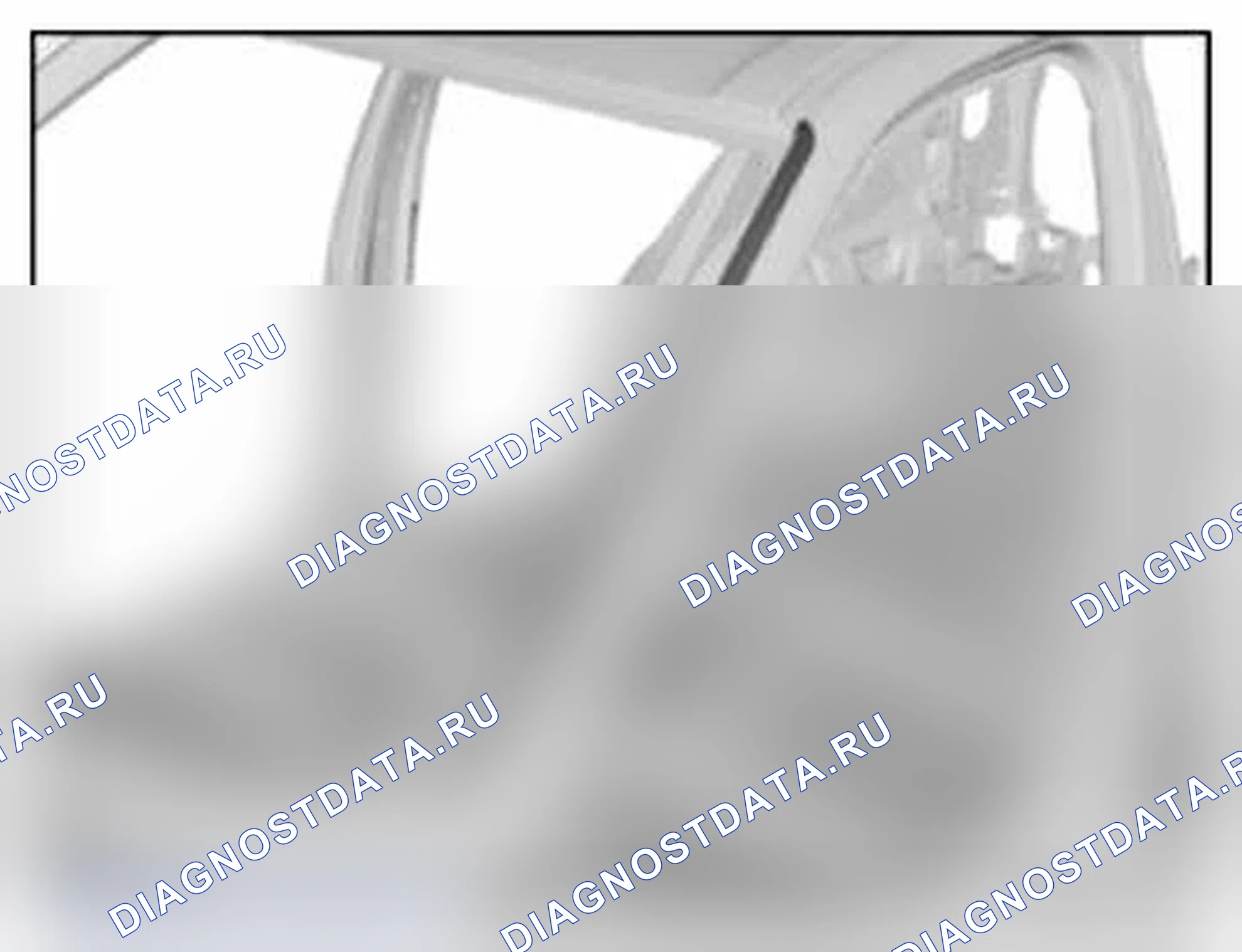 Рис. 26: Крышка на столбе крыши. BMW X5 M E70