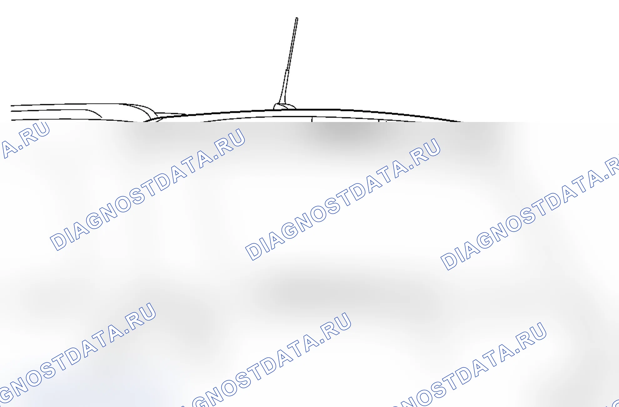 Задний спойлер - Zafira-B OPC / VXR. Opel Zafira B