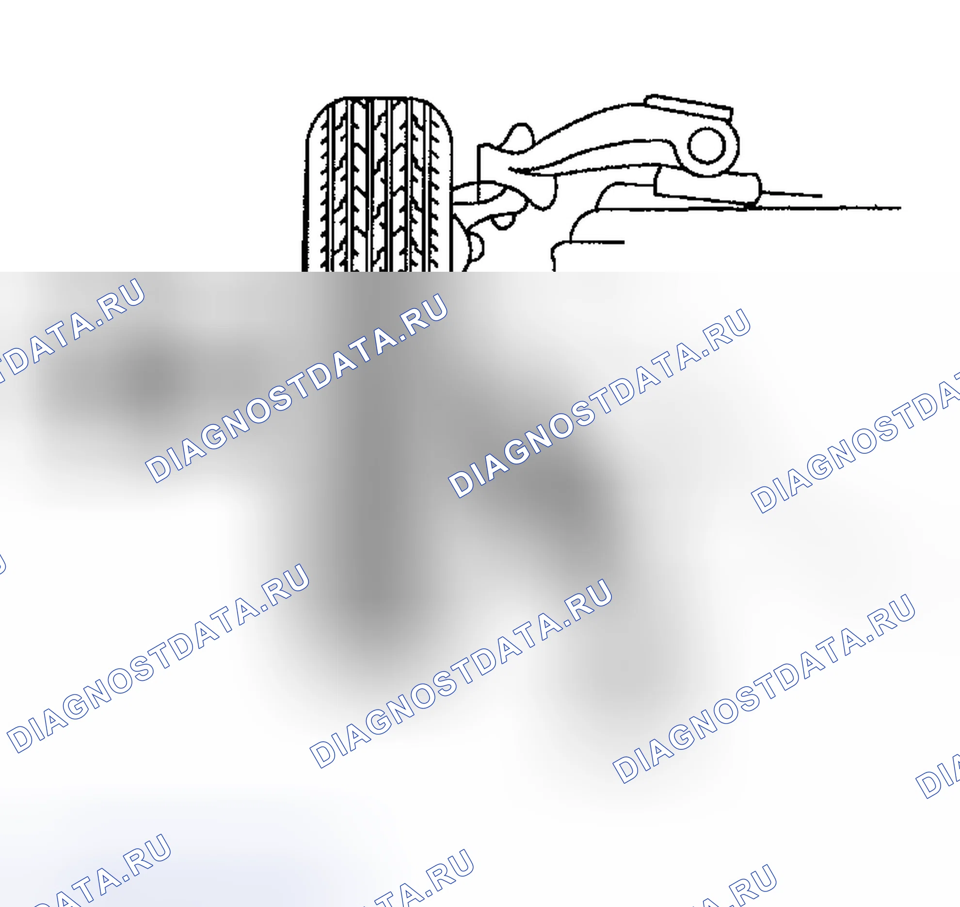 Рис. 36: Проверка шарового шарнира. Hyundai ix20 I рестайлинг