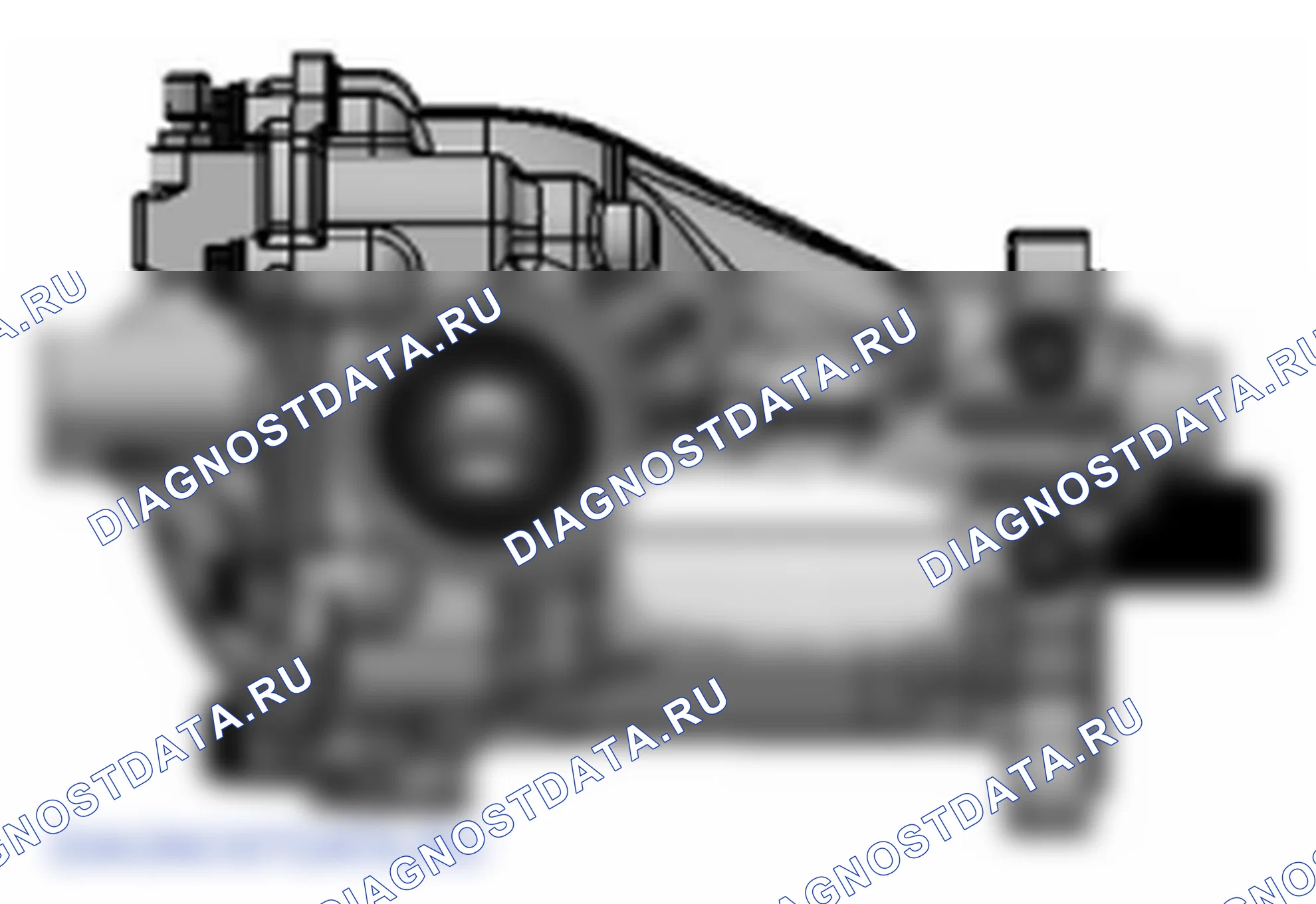 Снятие заднего держателя дифференциала. Hyundai Santafe Sport DMA