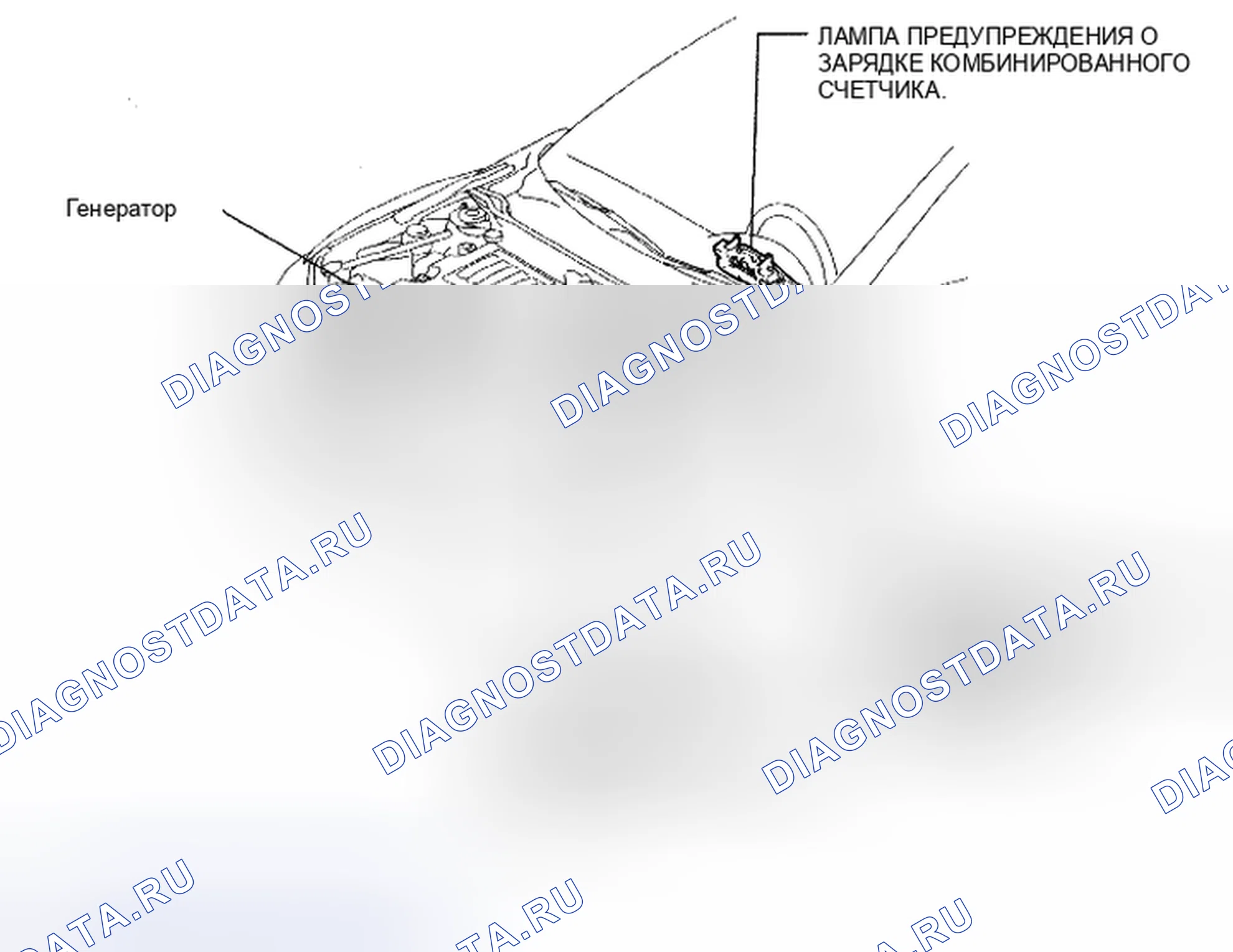 Рис. 93: РАСПОЛОЖЕНИЕ ДЕТАЛЕЙ. Toyota Camry XV40