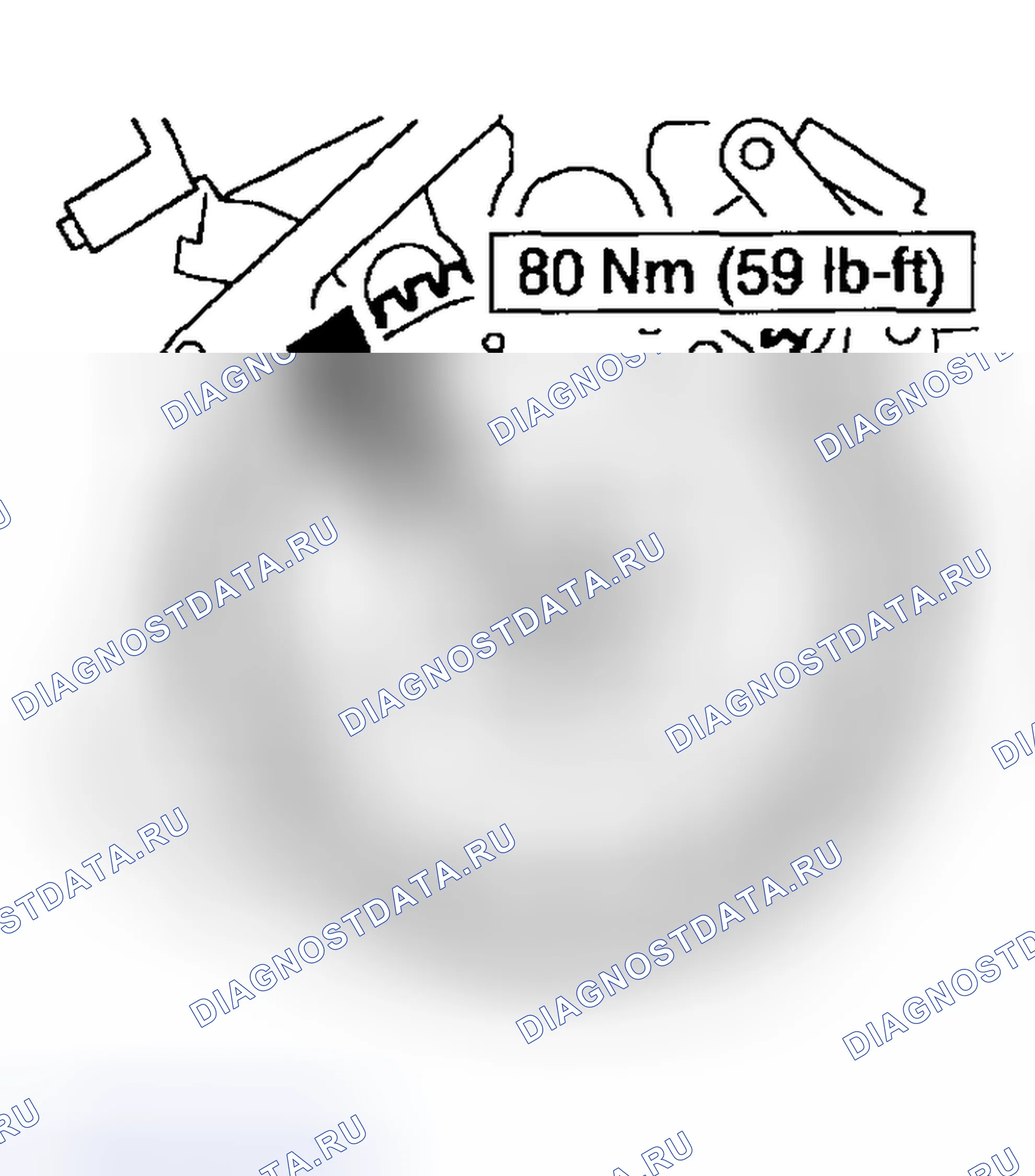 Рис. 761: Установка двигателя. Hyundai Pony I