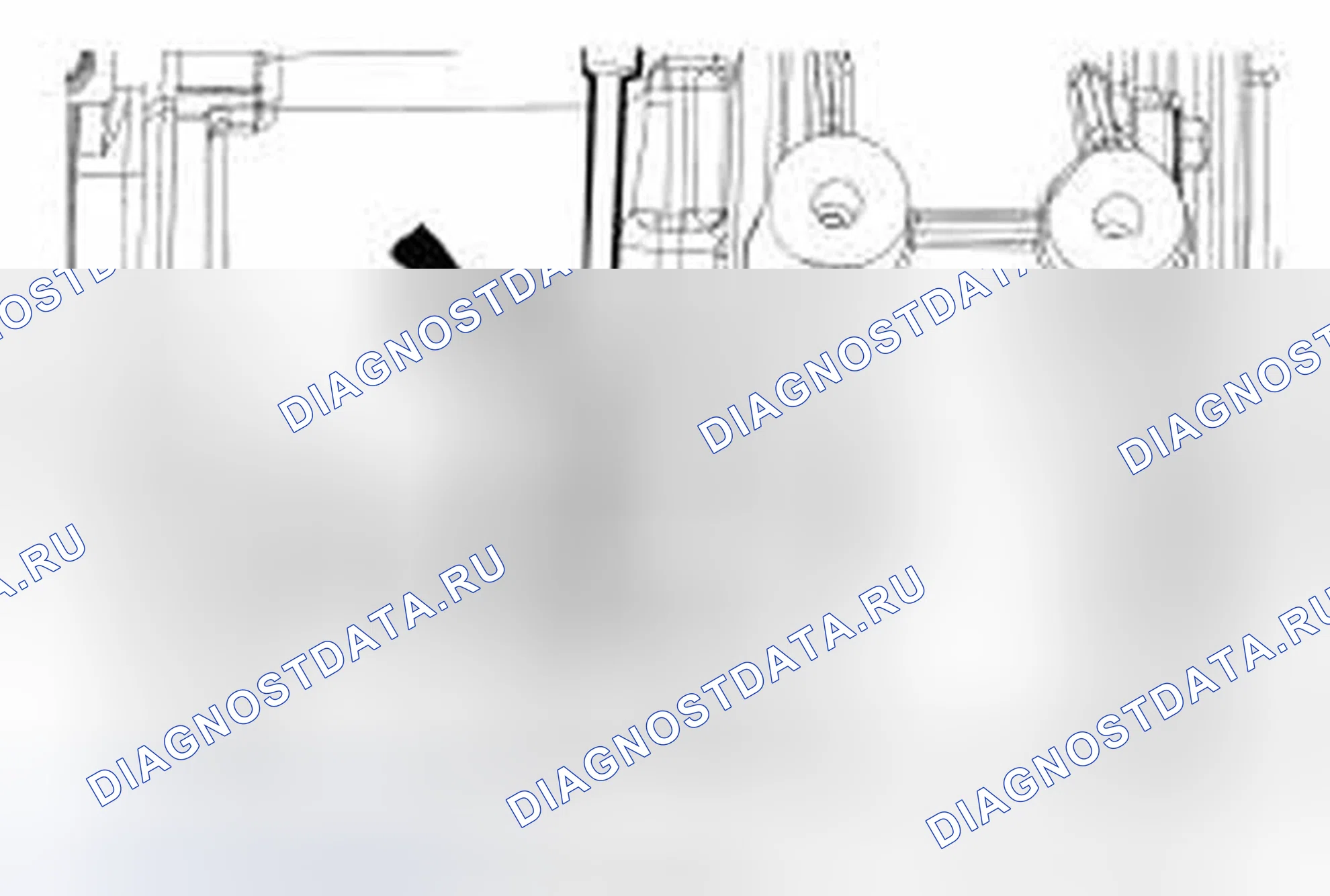 Рис. 40: Регулировка троса рычага селектора - 6F50 / 6F55. Ford Edge I рестайлинг