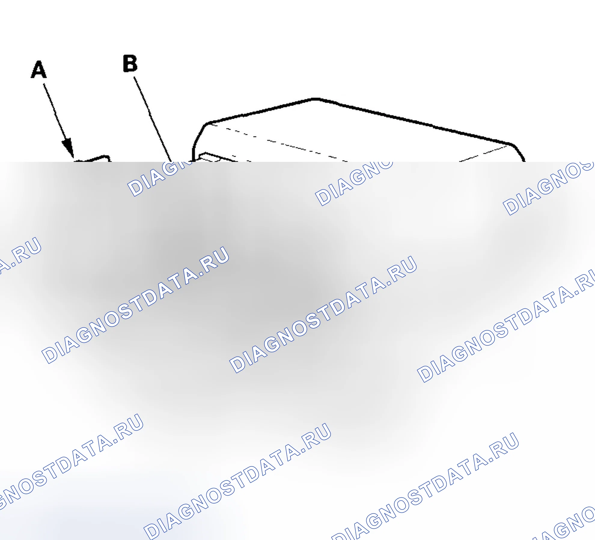 Рис. 164: Блок SRS. Honda Insight ZE1
