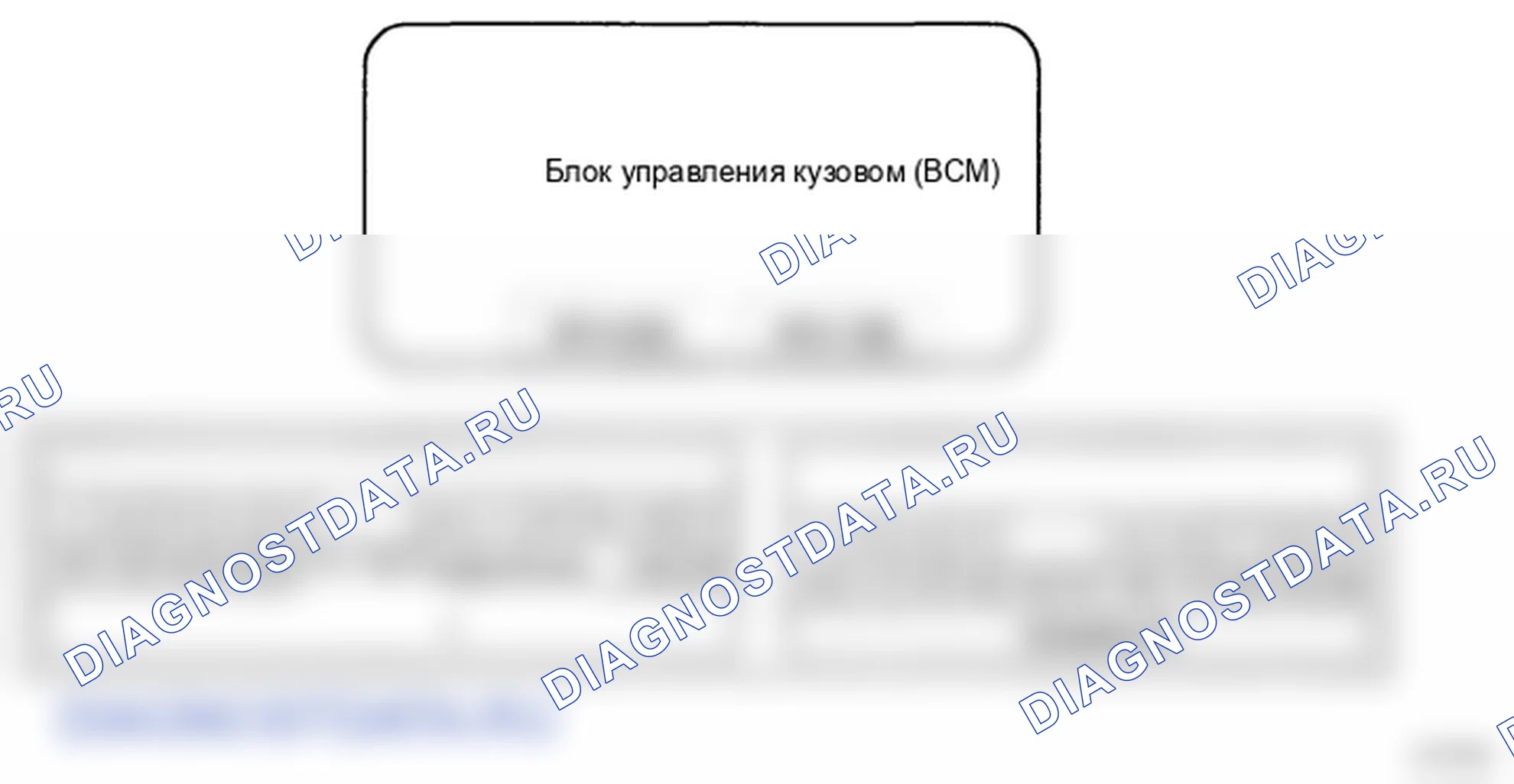 Рис. 3: КЛЕММЫ КОННЕКТОРА BCM. Hyundai Accent III